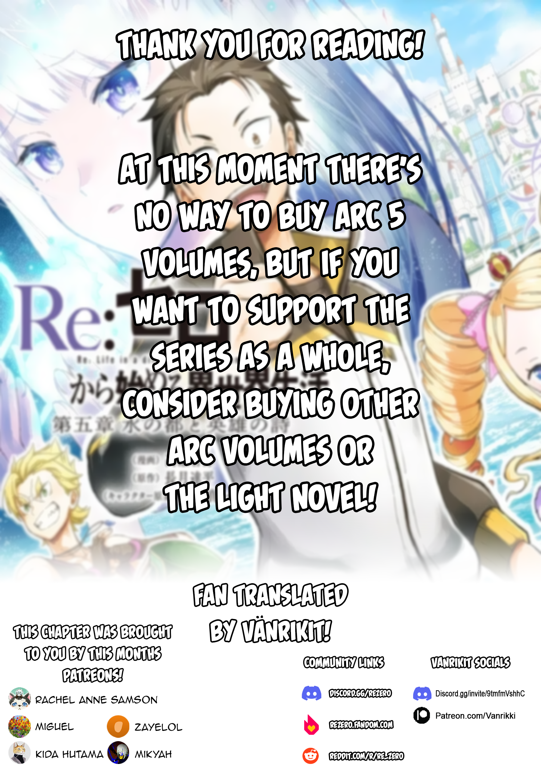Read Re_Zero kara Hajimeru Isekai Seikatsu Manga Online