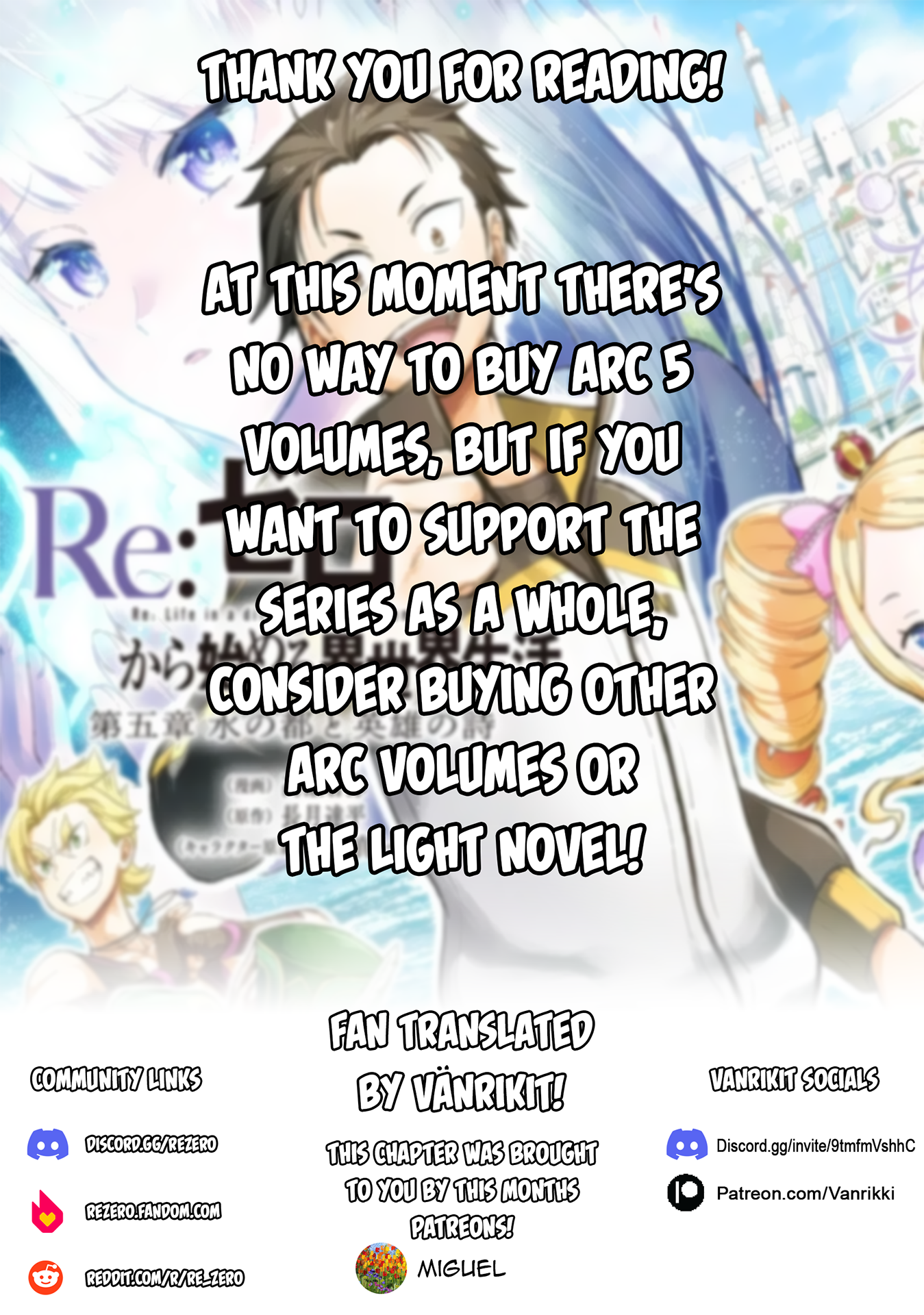 Read Re_Zero kara Hajimeru Isekai Seikatsu Manga Online
