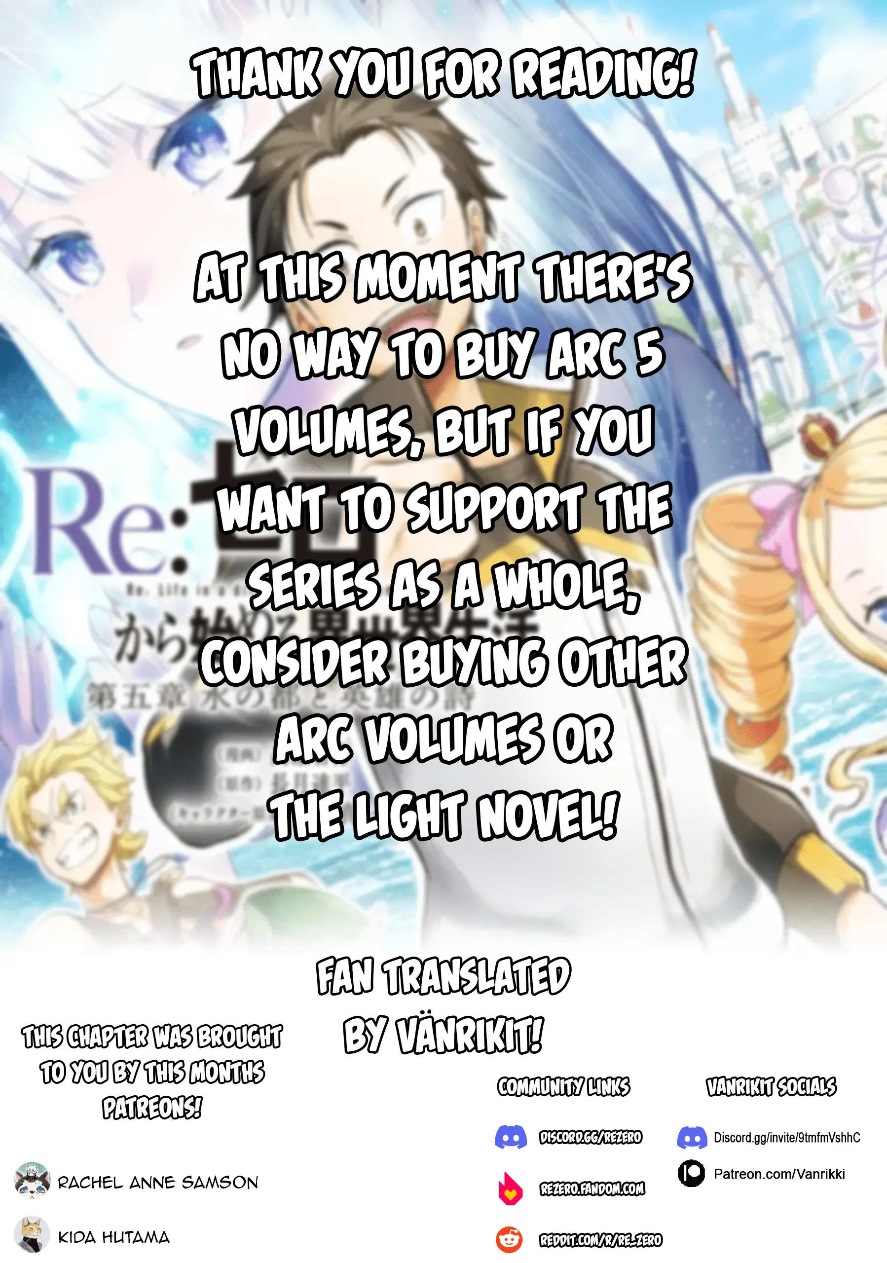 Read Re_Zero kara Hajimeru Isekai Seikatsu Manga Online