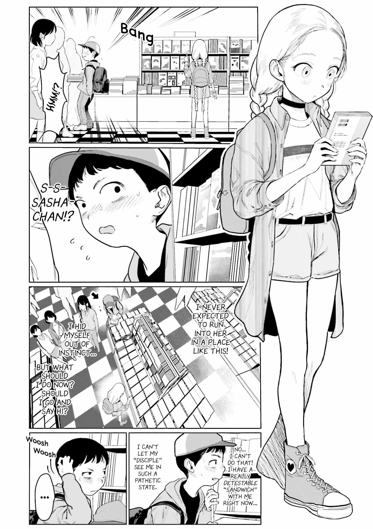 Read Sasha and Her Otaku Classmate Manga Online