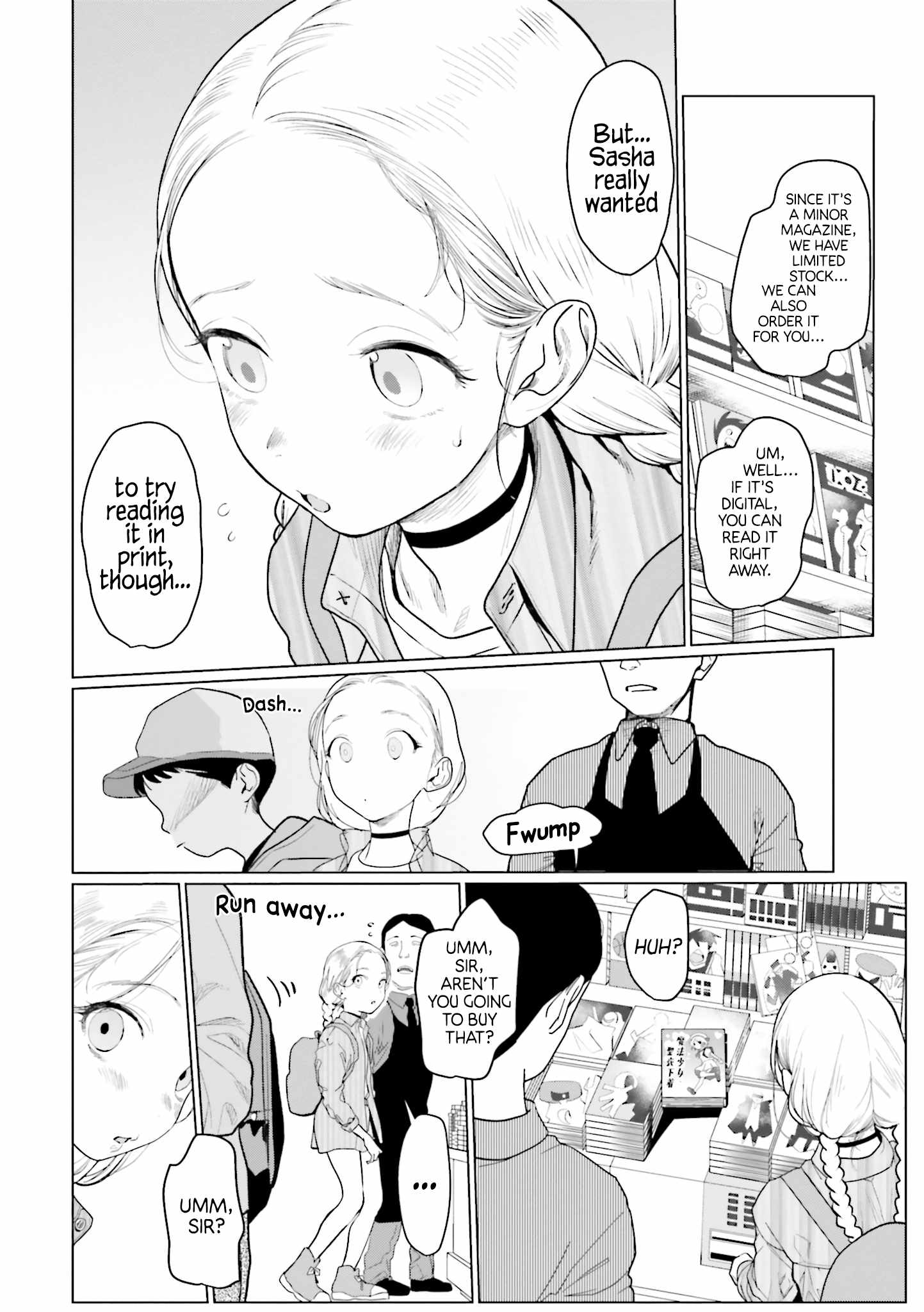 Read Sasha and Her Otaku Classmate Manga Online
