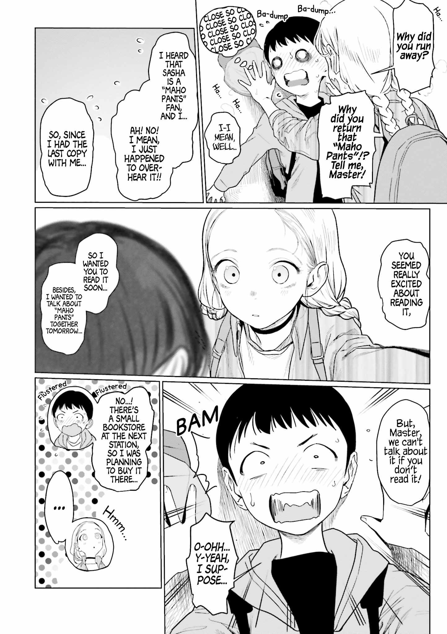 Read Sasha and Her Otaku Classmate Manga Online