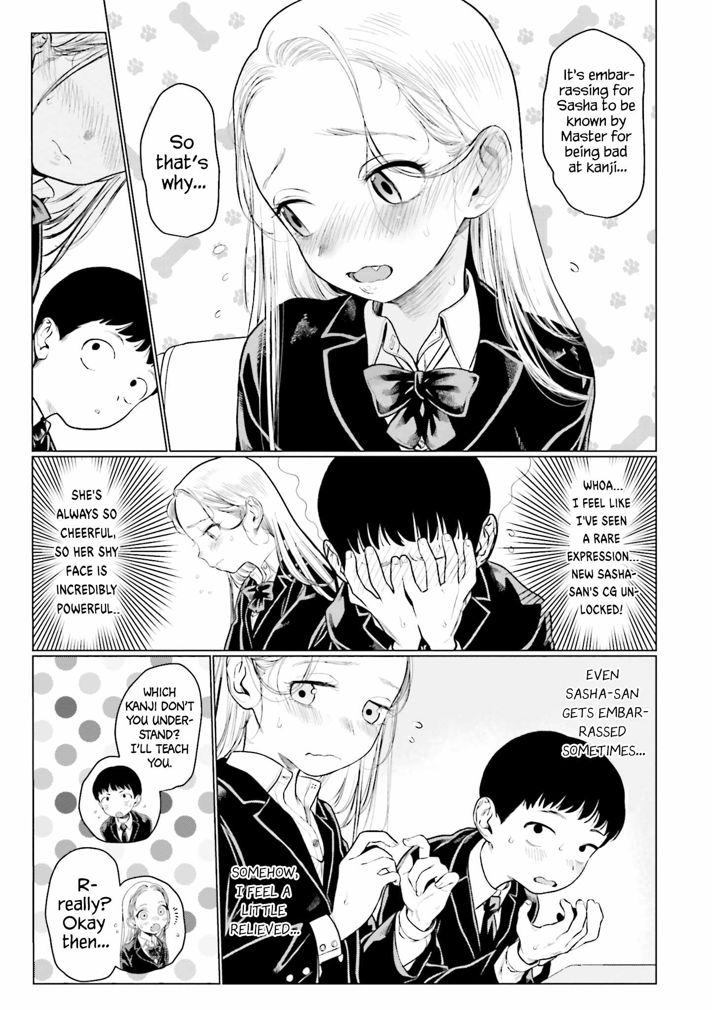 Read Sasha and Her Otaku Classmate Manga Online