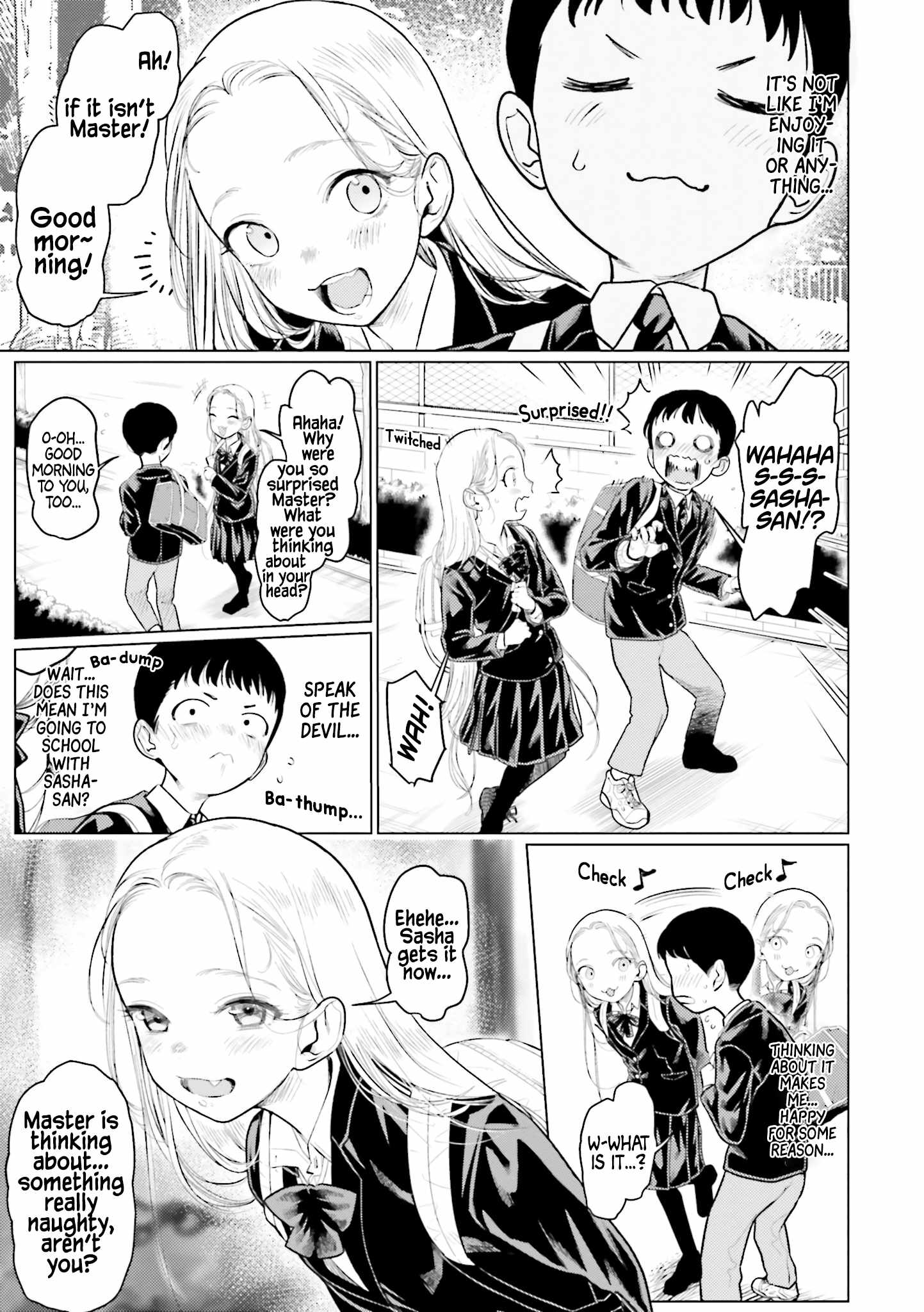 Read Sasha and Her Otaku Classmate Manga Online