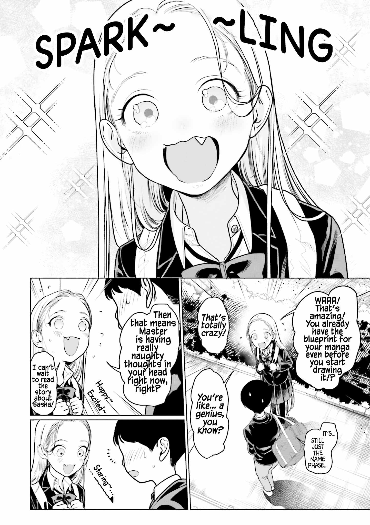 Read Sasha and Her Otaku Classmate Manga Online