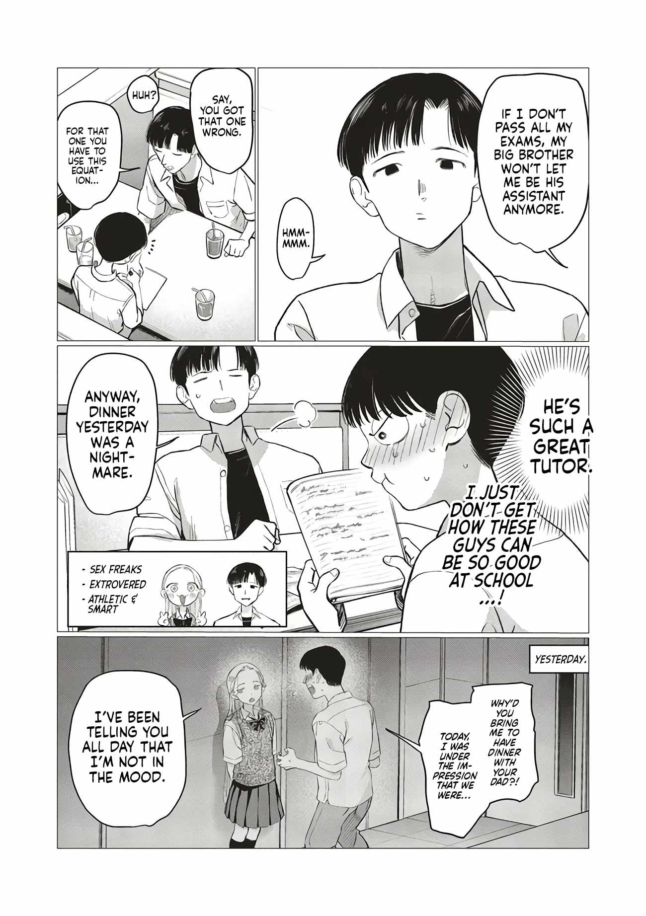 Read Sasha and Her Otaku Classmate Manga Online
