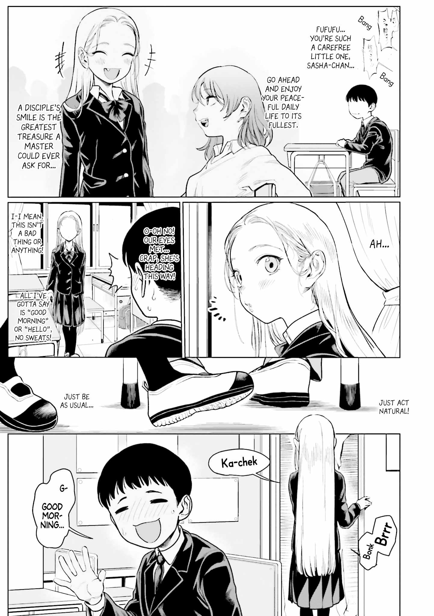 Read Sasha and Her Otaku Classmate Manga Online