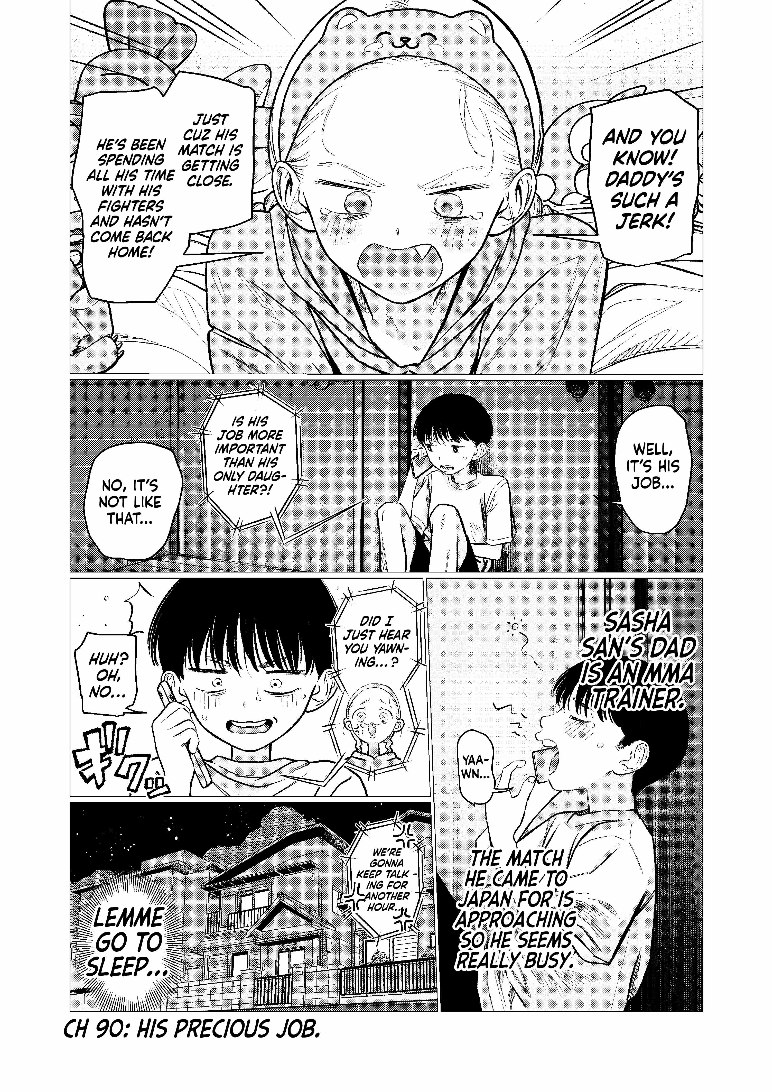 Read Sasha and Her Otaku Classmate Manga Online