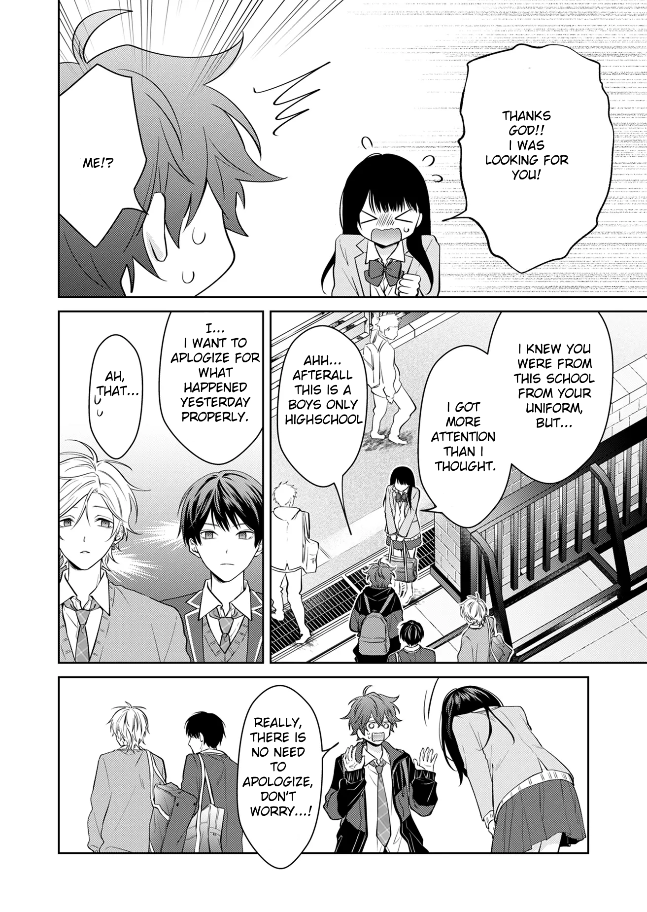 Read Sensitive Boy Manga Online