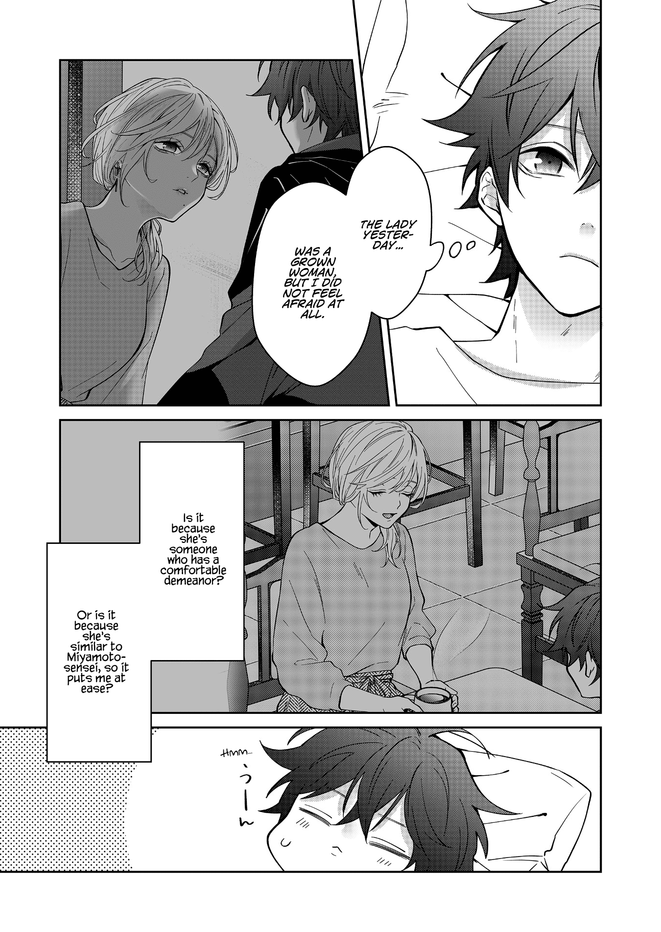 Read Sensitive Boy Manga Online