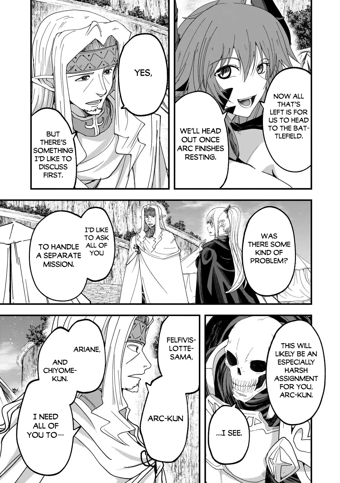 Read Skeleton Knight in Another World Manga Online