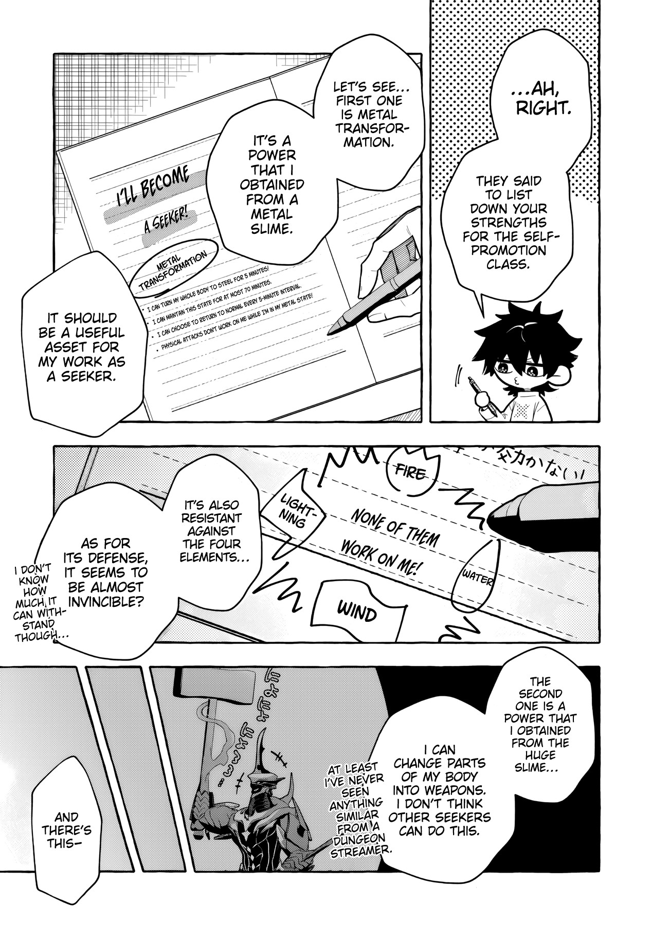Read Slime Slayer_ From Zero to Black Steel King Manga Online