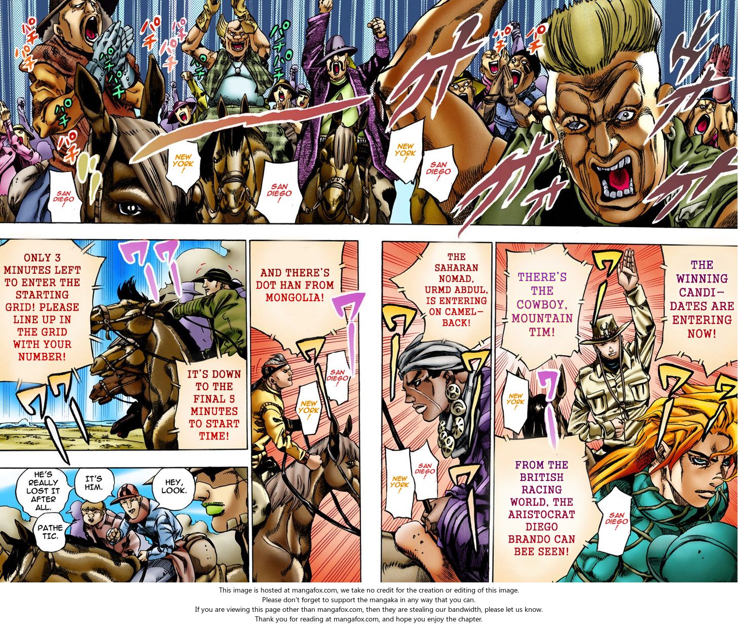 Read Steel Ball Run Manga Online