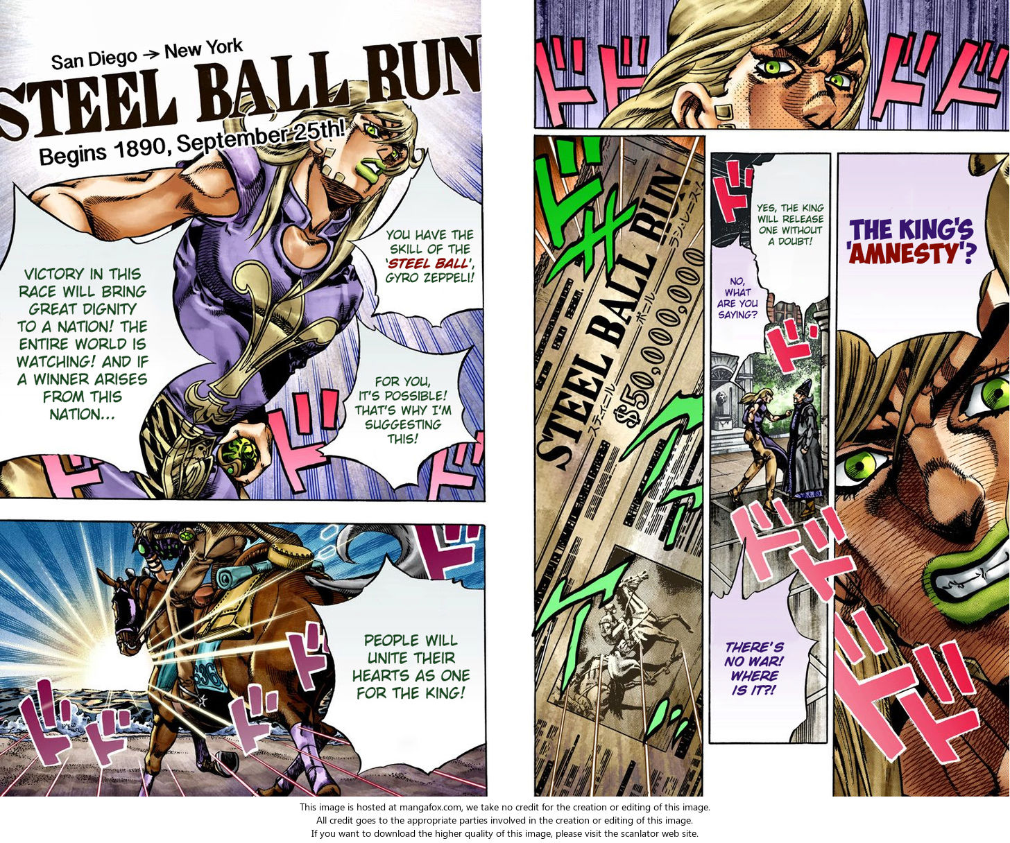 Read Steel Ball Run Manga Online