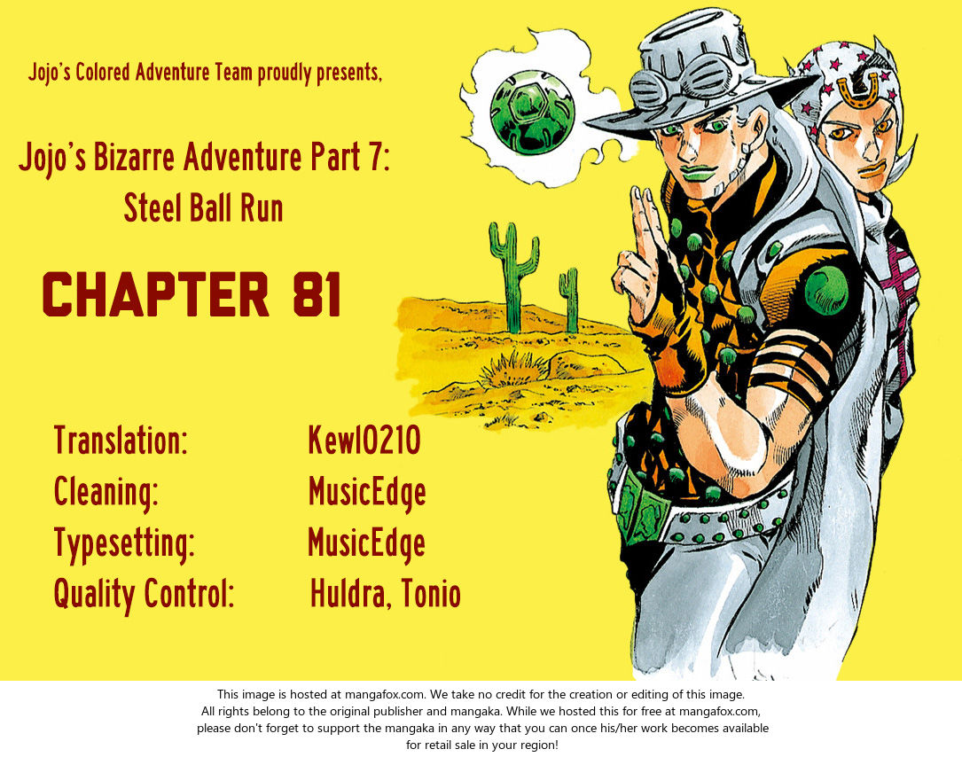 Read Steel Ball Run Manga Online