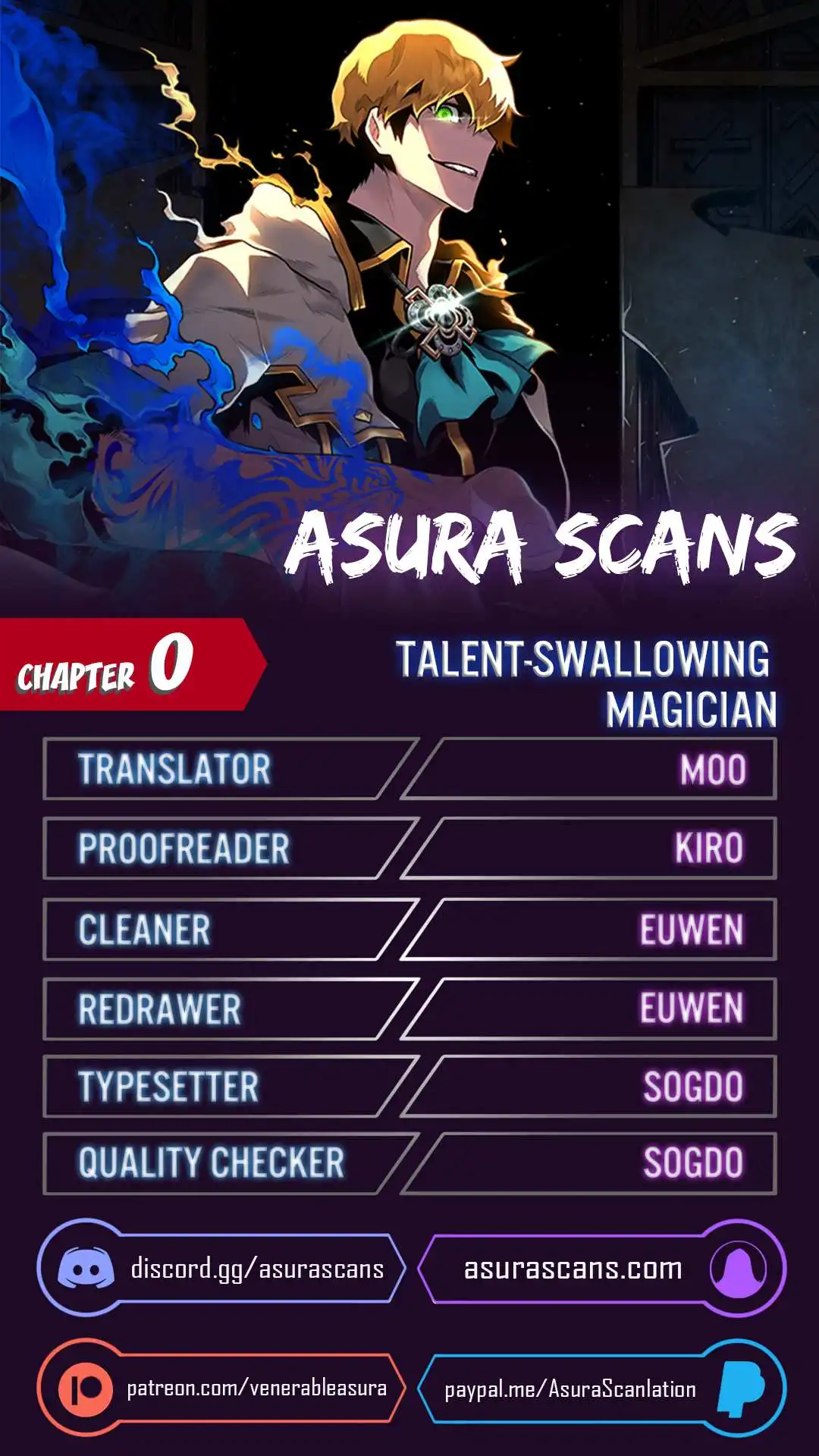 Read Talent-Swallowing Magician Manga Online
