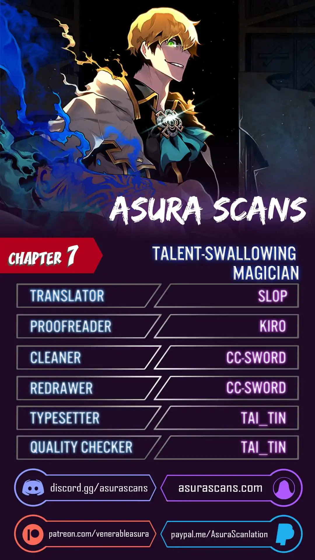 Read Talent-Swallowing Magician Manga Online