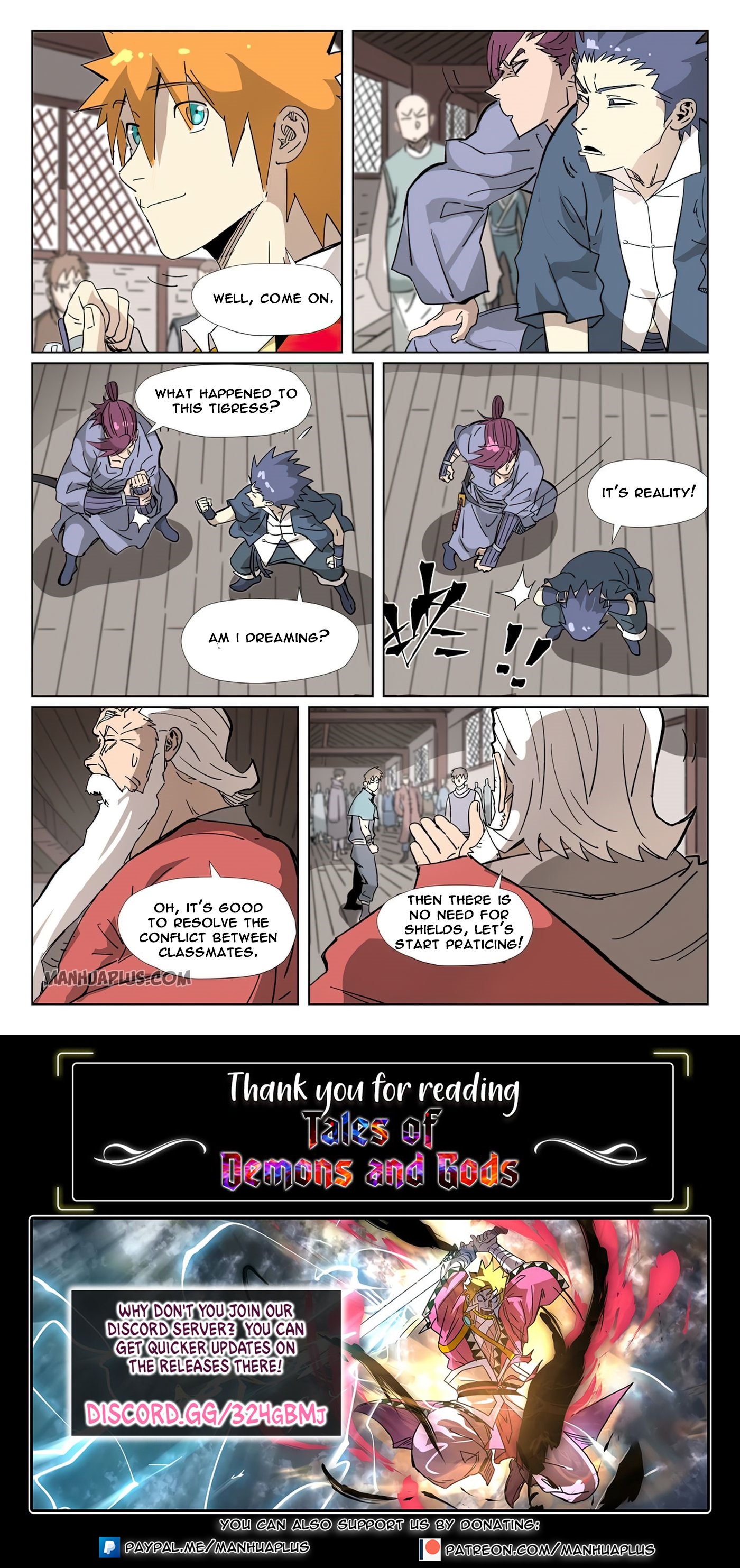 Read Tales of Demons and Gods Manga Online