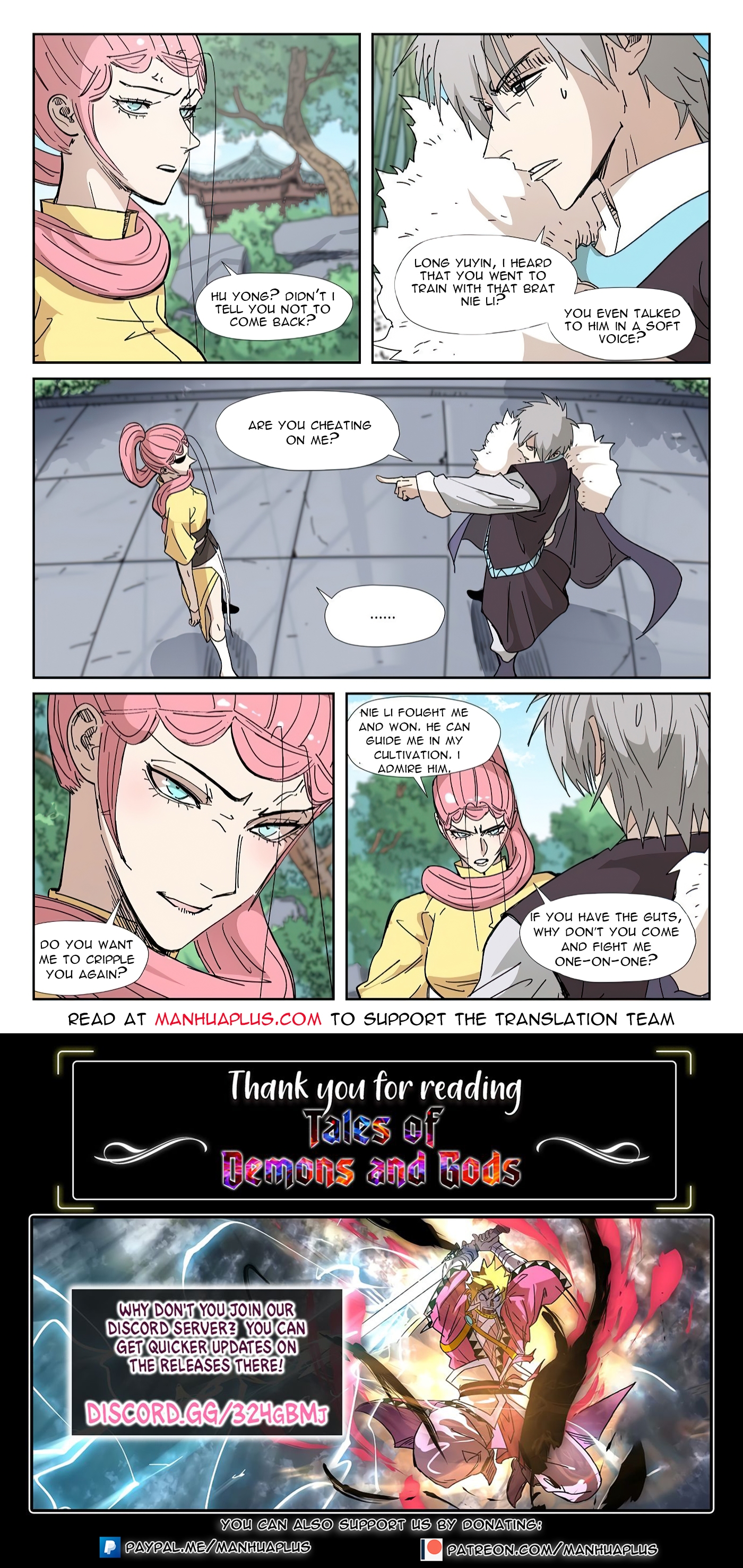 Read Tales of Demons and Gods Manga Online
