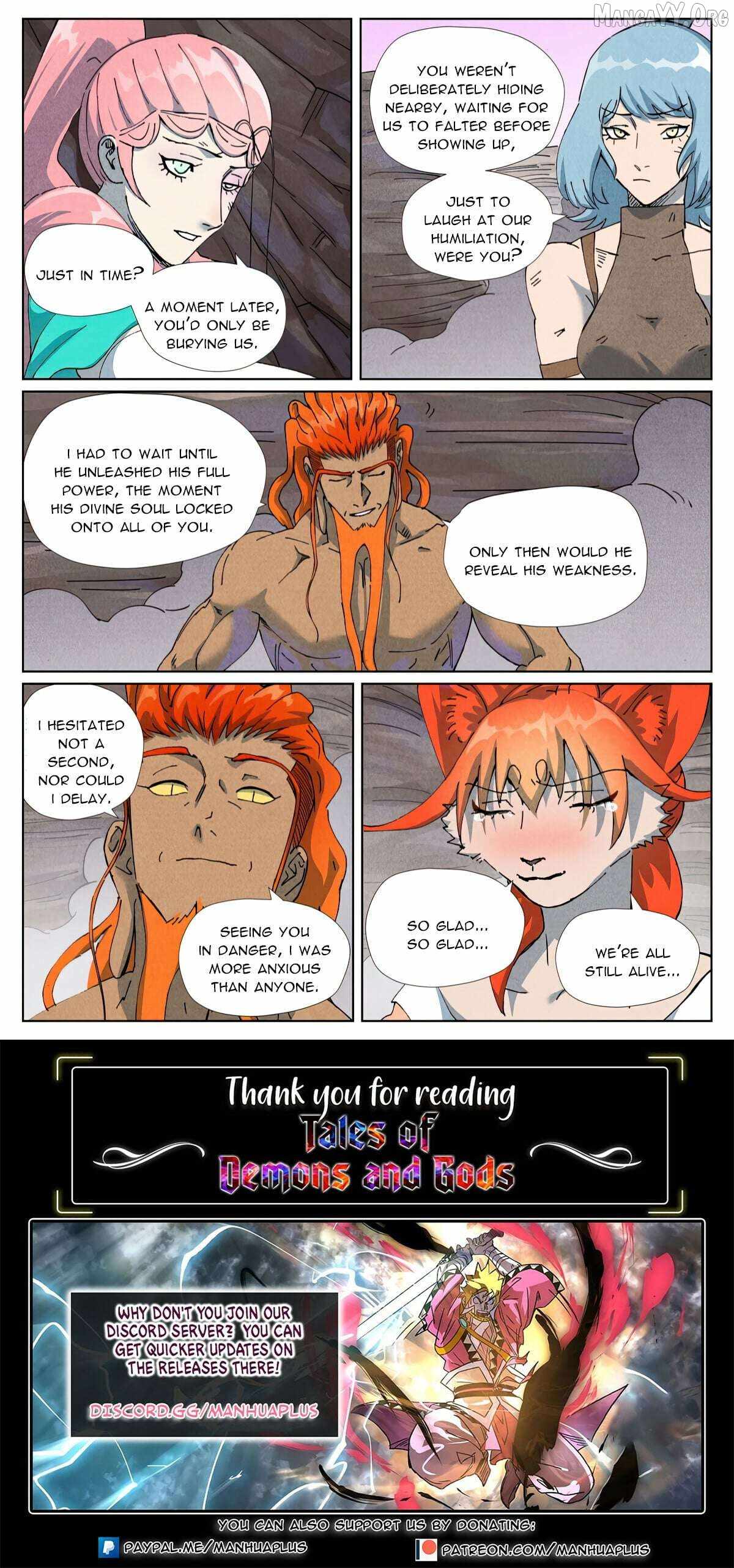 Read Tales of Demons and Gods Manga Online