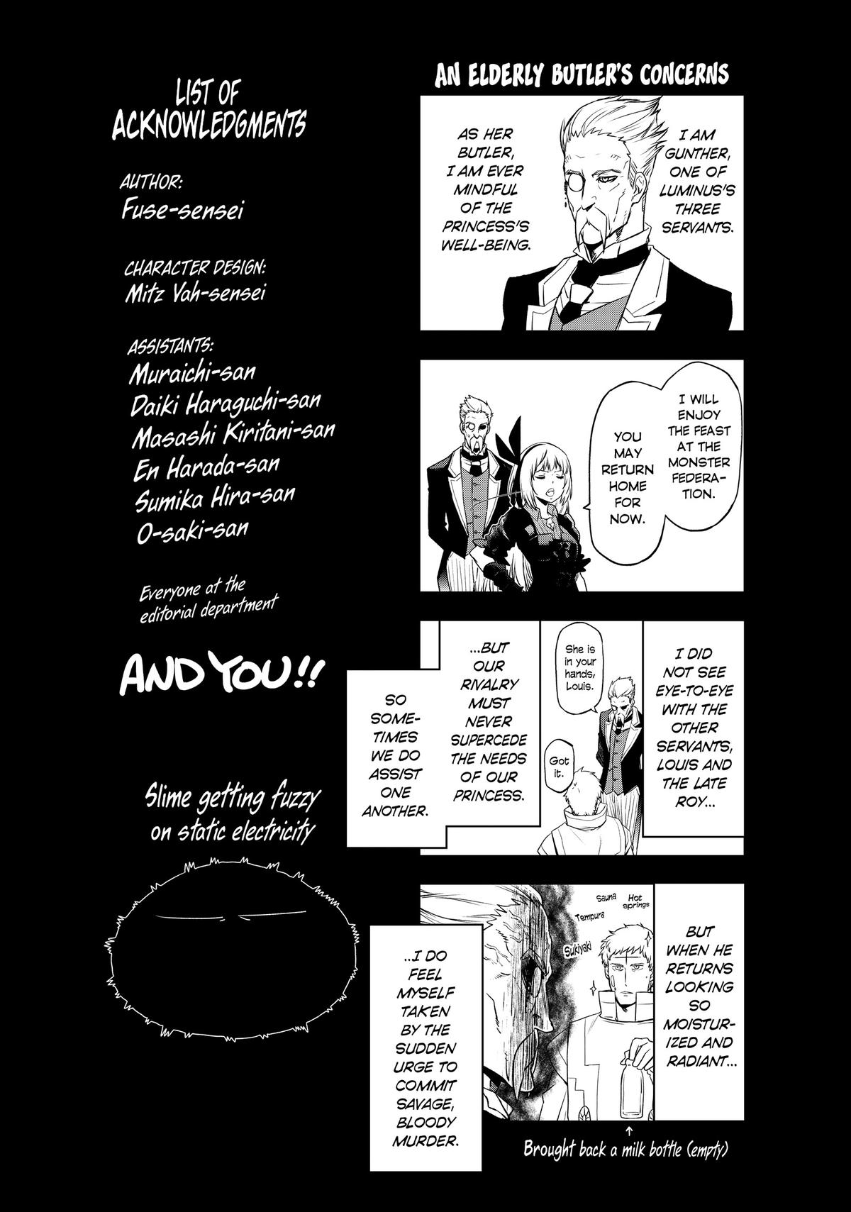 Read That Time I Got Reincarnated as a Slime Manga Online