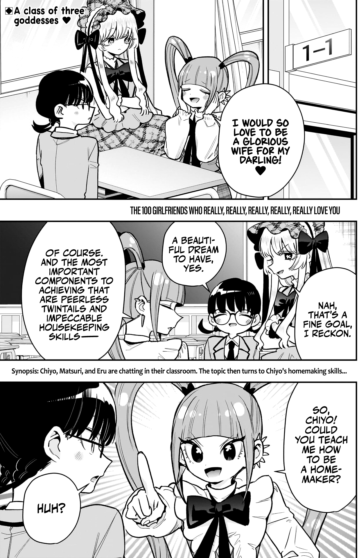Read The 100 Girlfriends Who Really, Really, Really, Really, Really Love You Manga Online