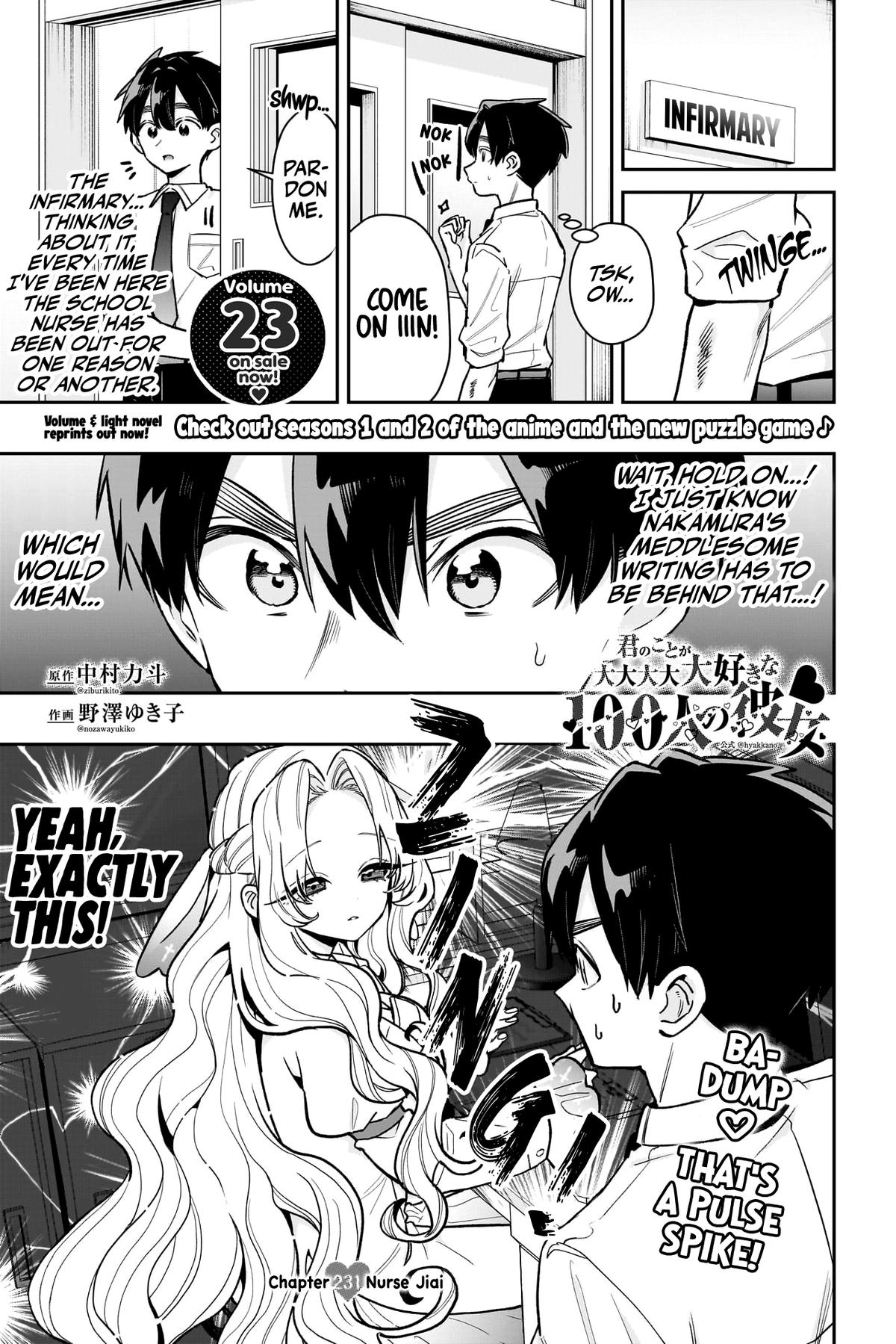 Read The 100 Girlfriends Who Really, Really, Really, Really, Really Love You Manga Online