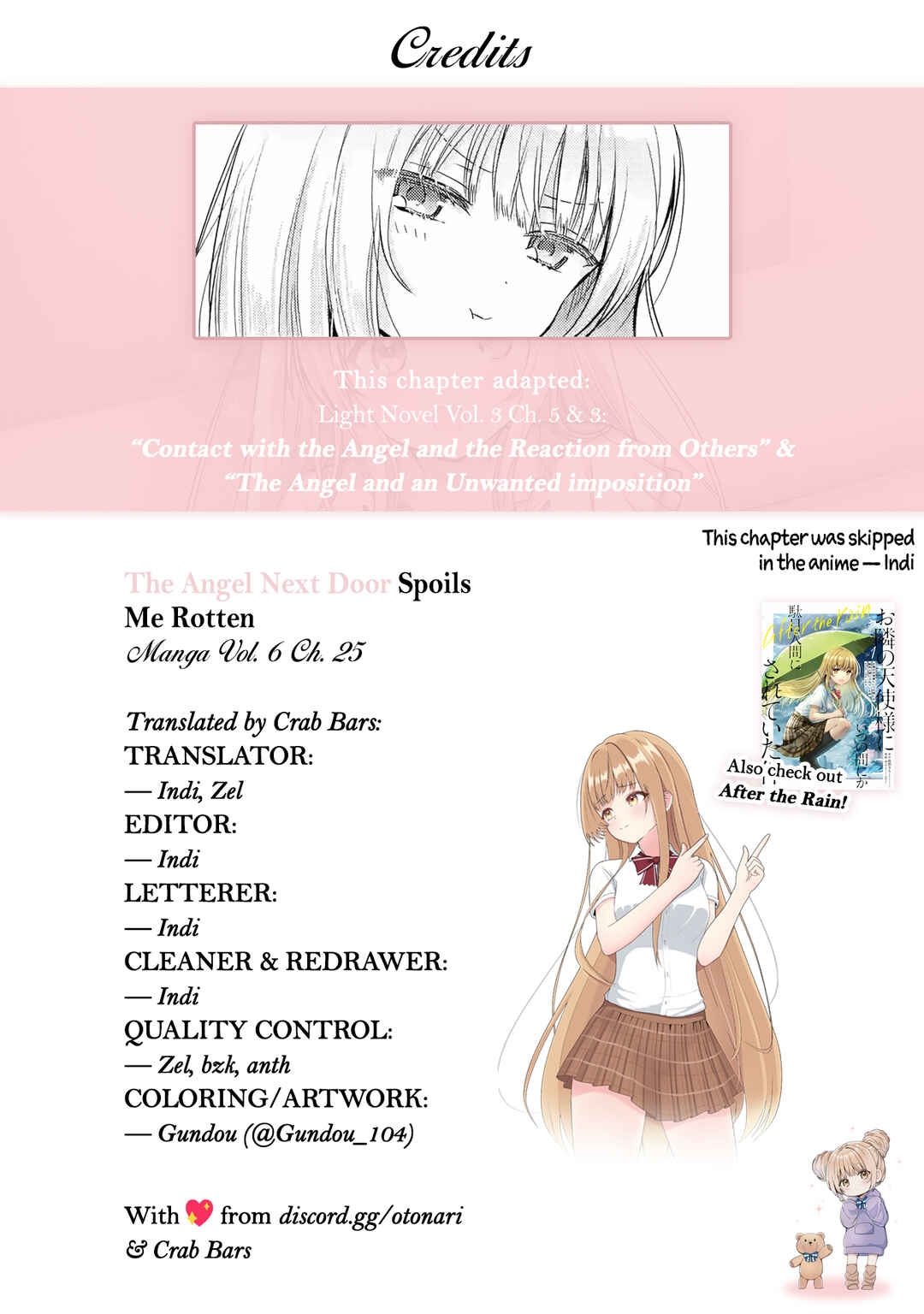 Read The Angel Next Door Spoils Me Rotten Manga Online