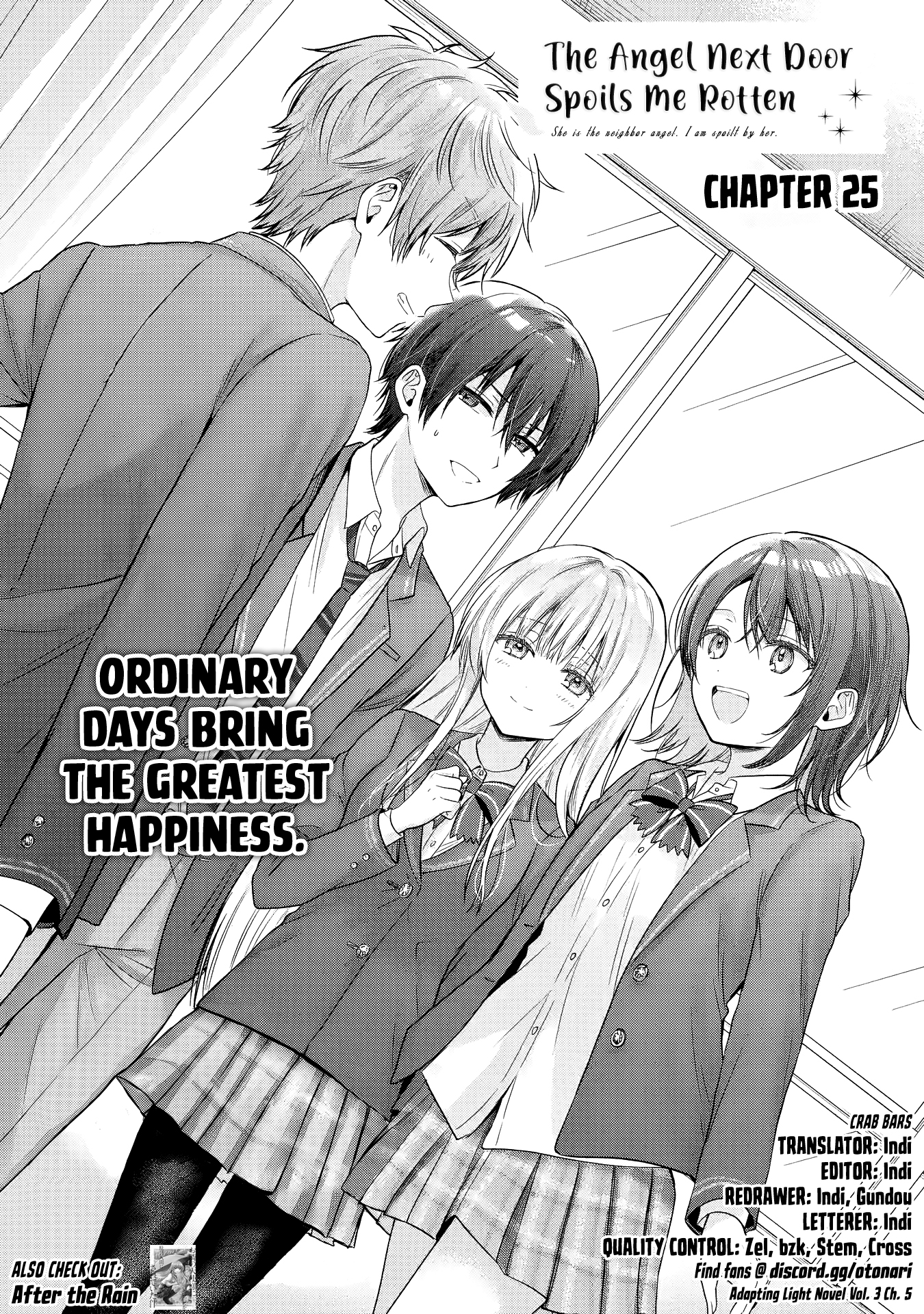 Read The Angel Next Door Spoils Me Rotten Manga Online