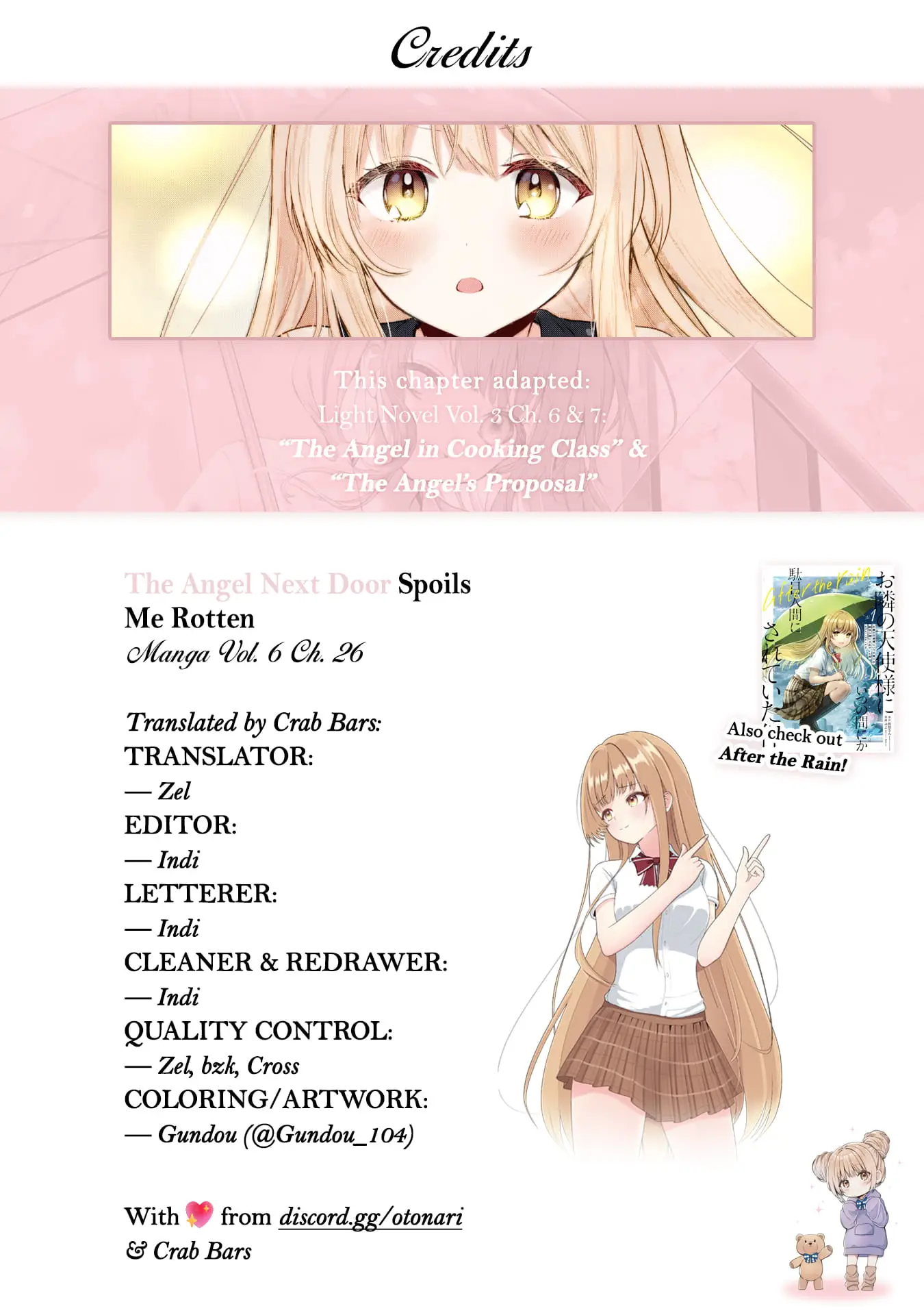 Read The Angel Next Door Spoils Me Rotten Manga Online