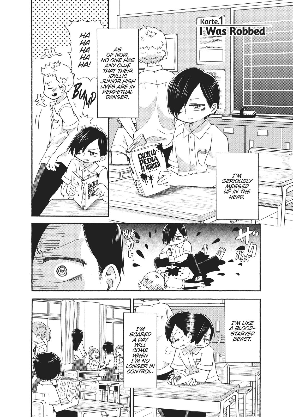 Read The Dangers in My Heart Manga Online