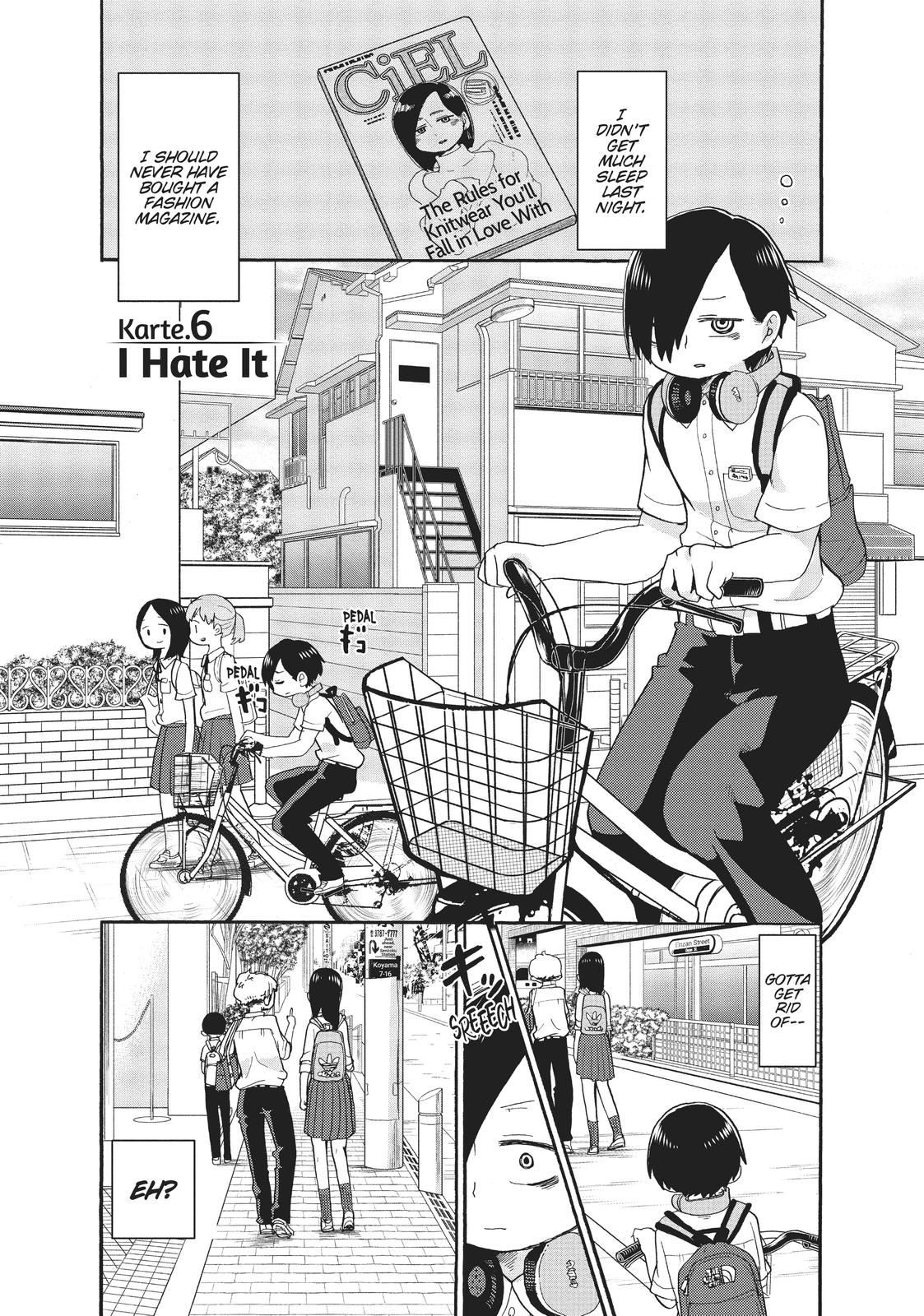 Read The Dangers in My Heart Manga Online