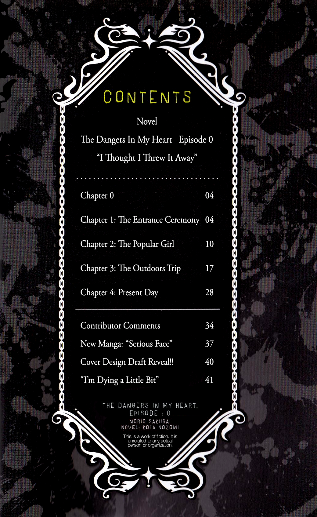 Read The Dangers in My Heart Manga Online