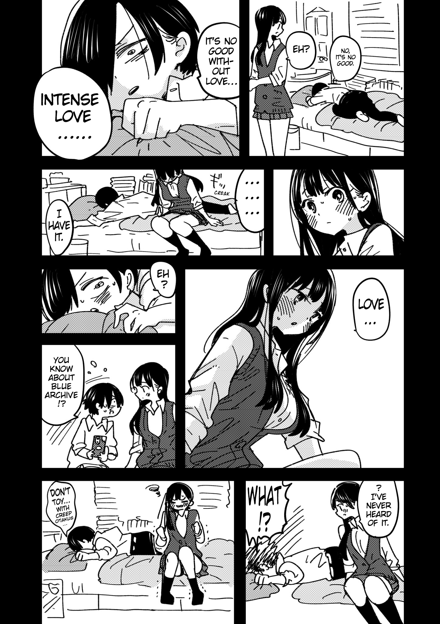 Read The Dangers in My Heart Manga Online