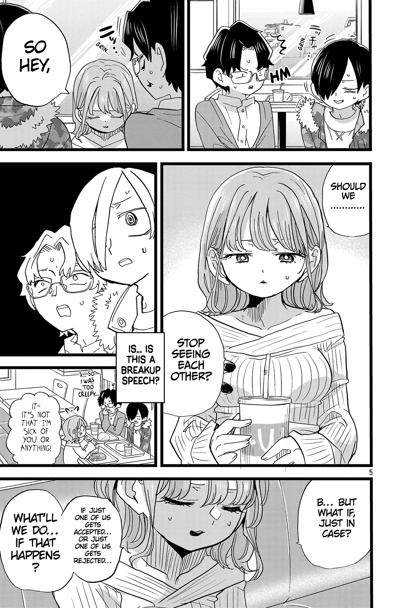 Read The Dangers in My Heart Manga Online