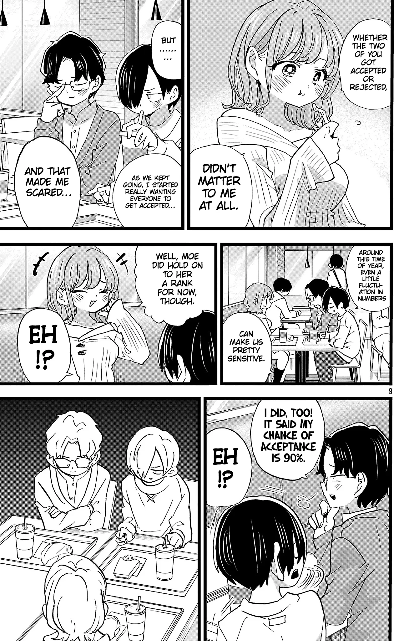 Read The Dangers in My Heart Manga Online