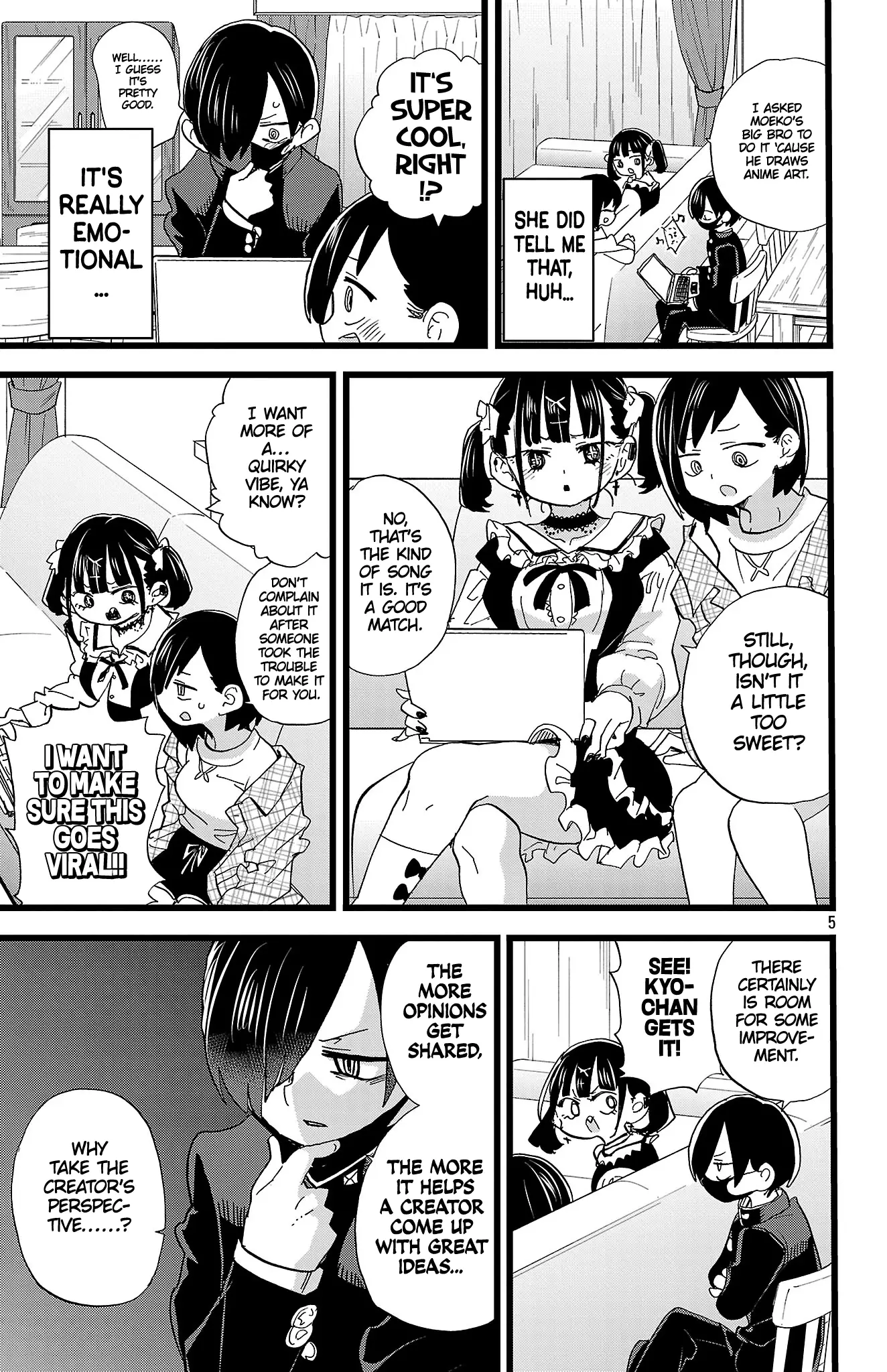 Read The Dangers in My Heart Manga Online