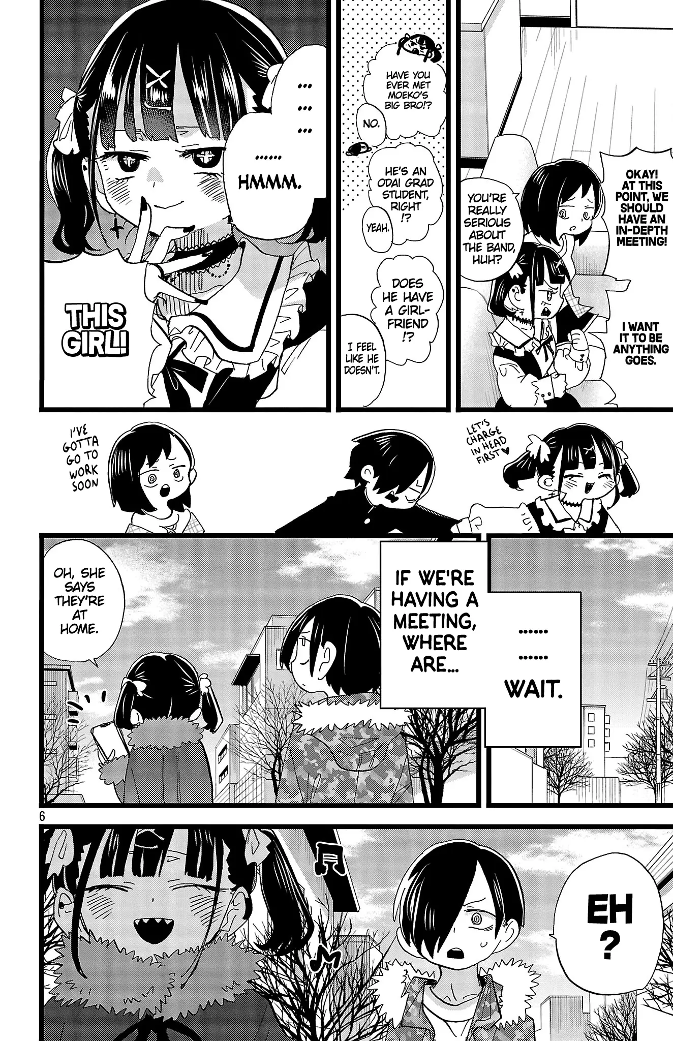 Read The Dangers in My Heart Manga Online