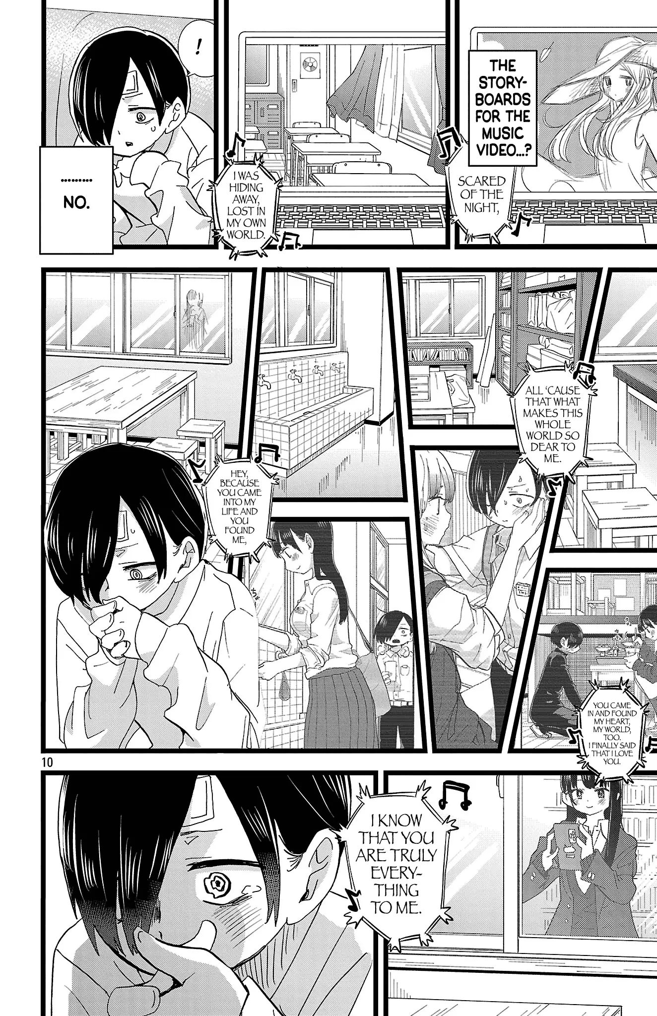 Read The Dangers in My Heart Manga Online