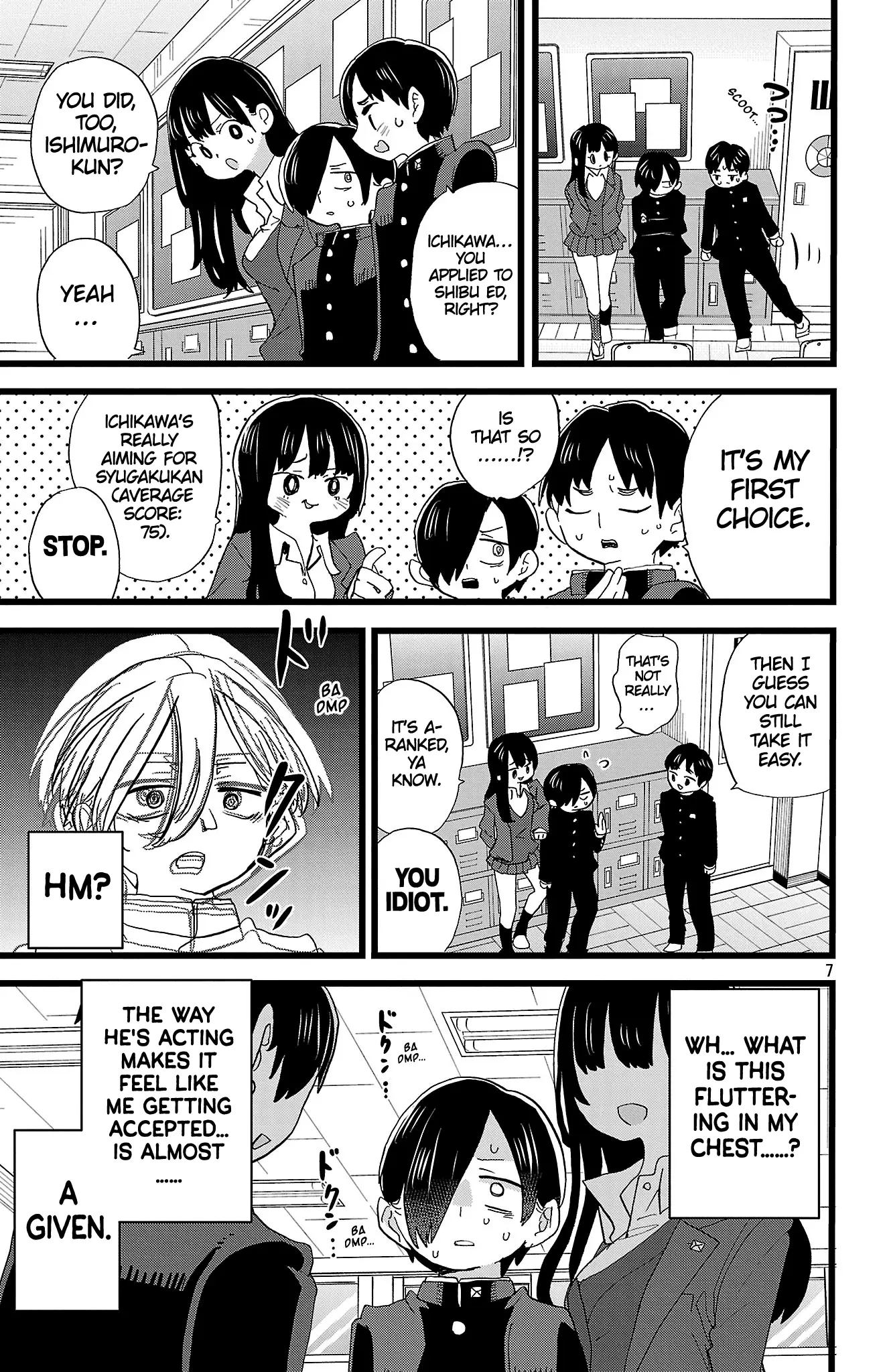 Read The Dangers in My Heart Manga Online