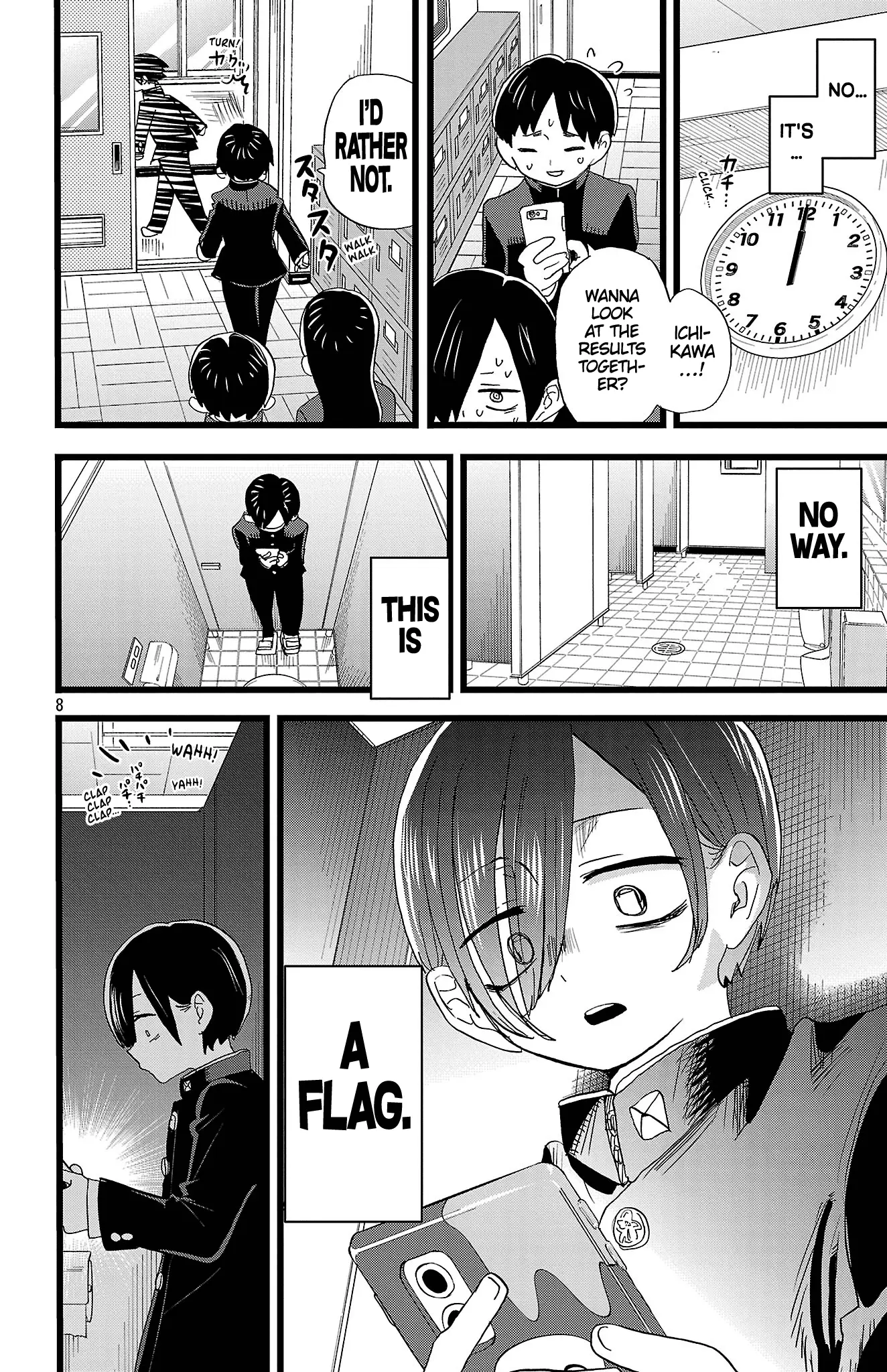 Read The Dangers in My Heart Manga Online
