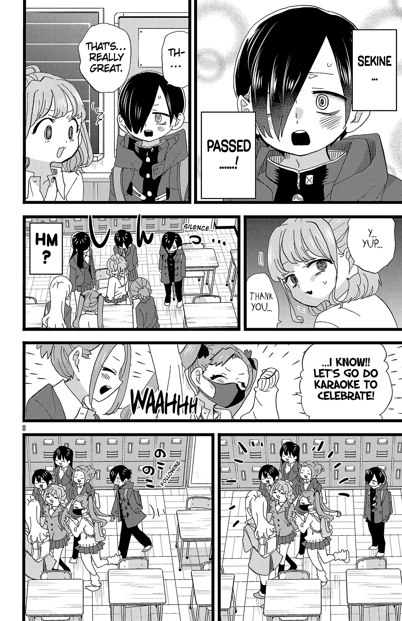 Read The Dangers in My Heart Manga Online