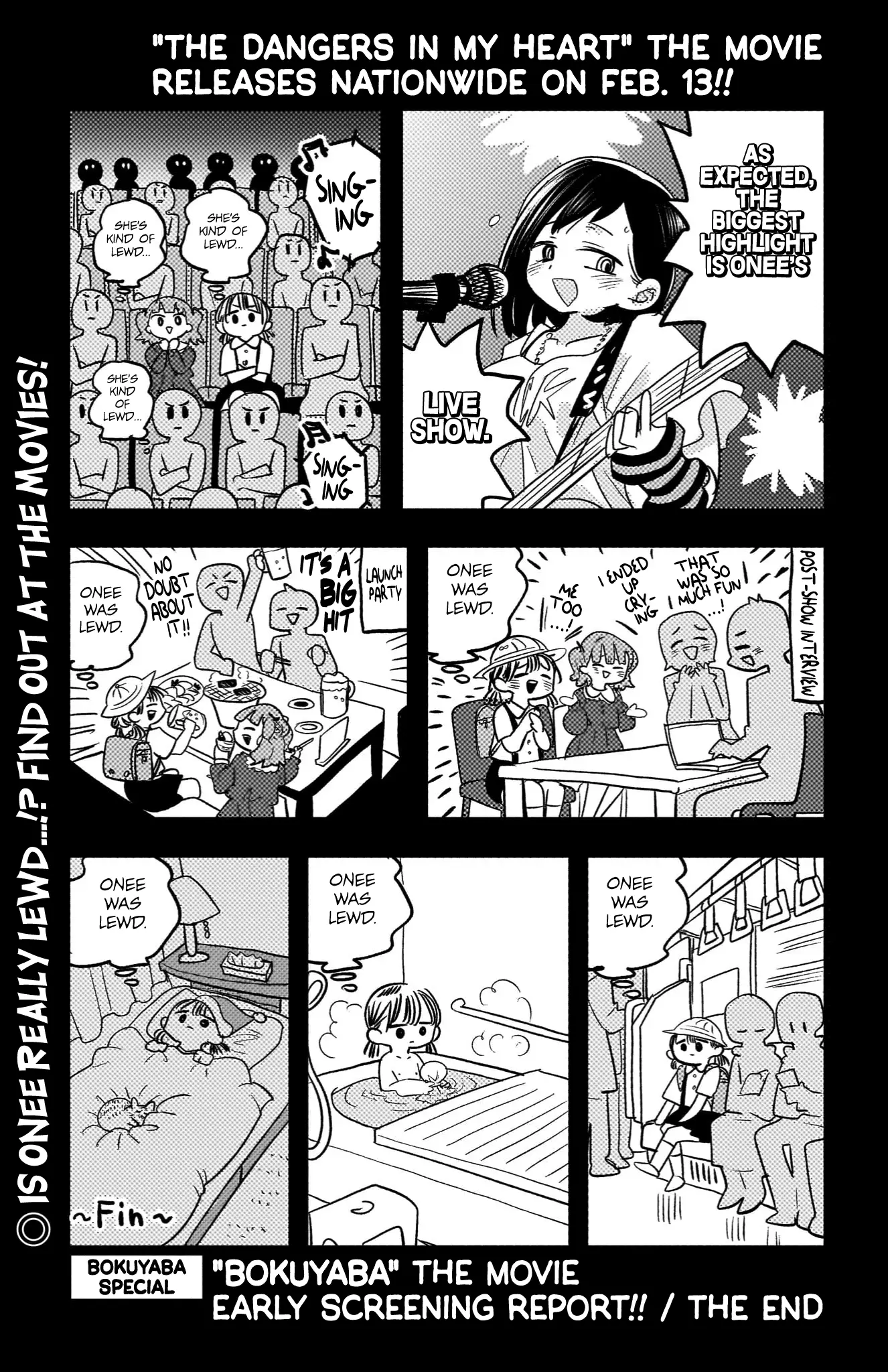 Read The Dangers in My Heart Manga Online
