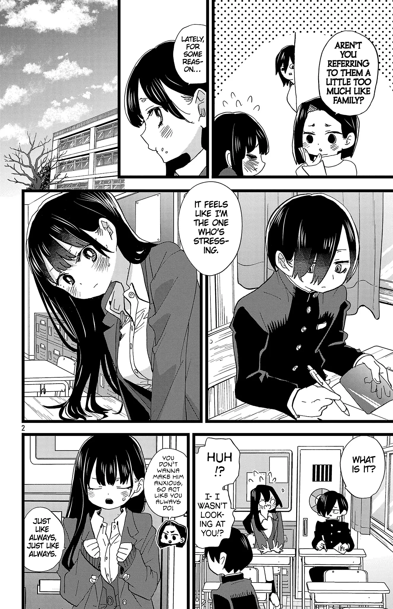 Read The Dangers in My Heart Manga Online