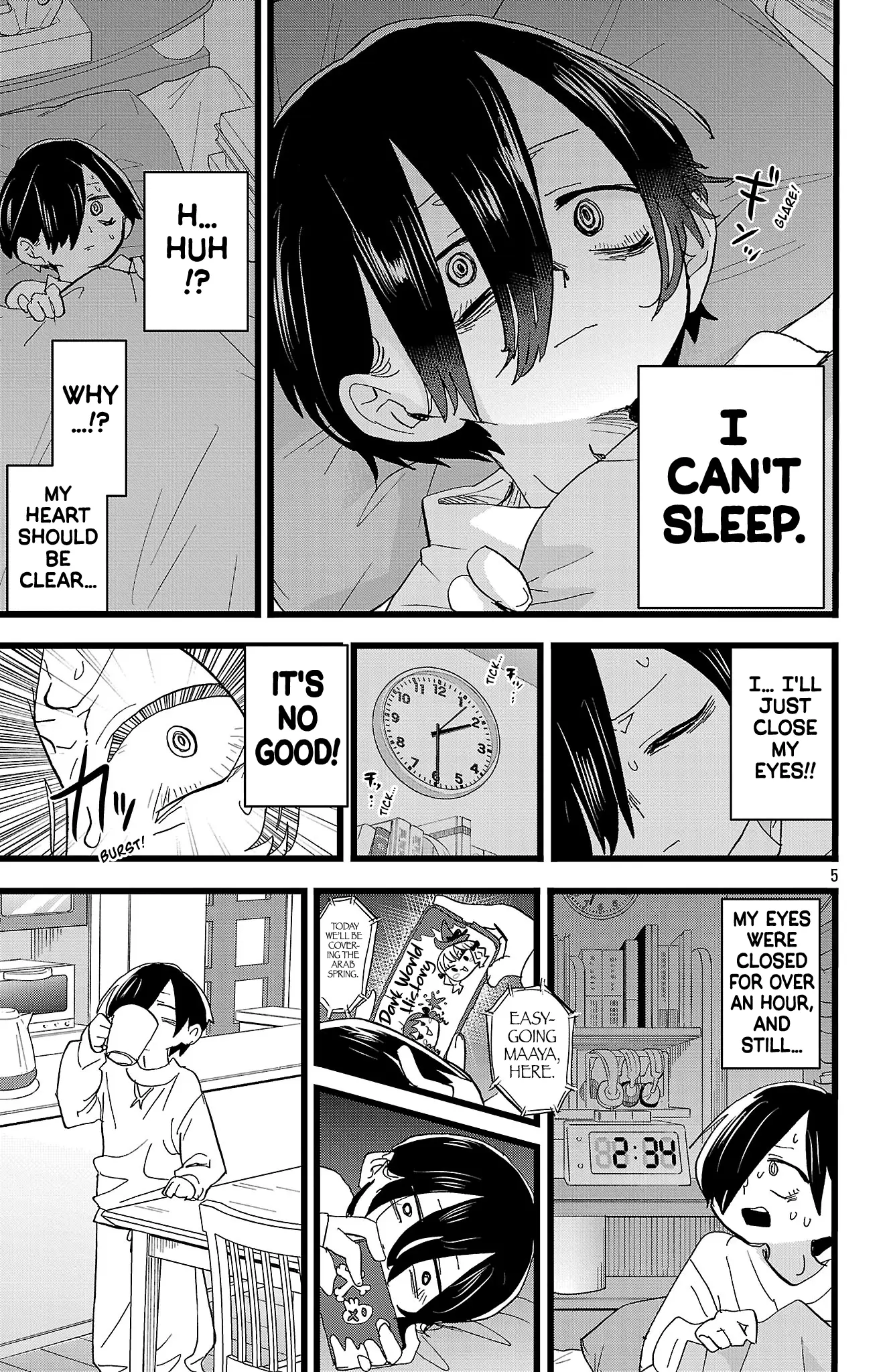 Read The Dangers in My Heart Manga Online