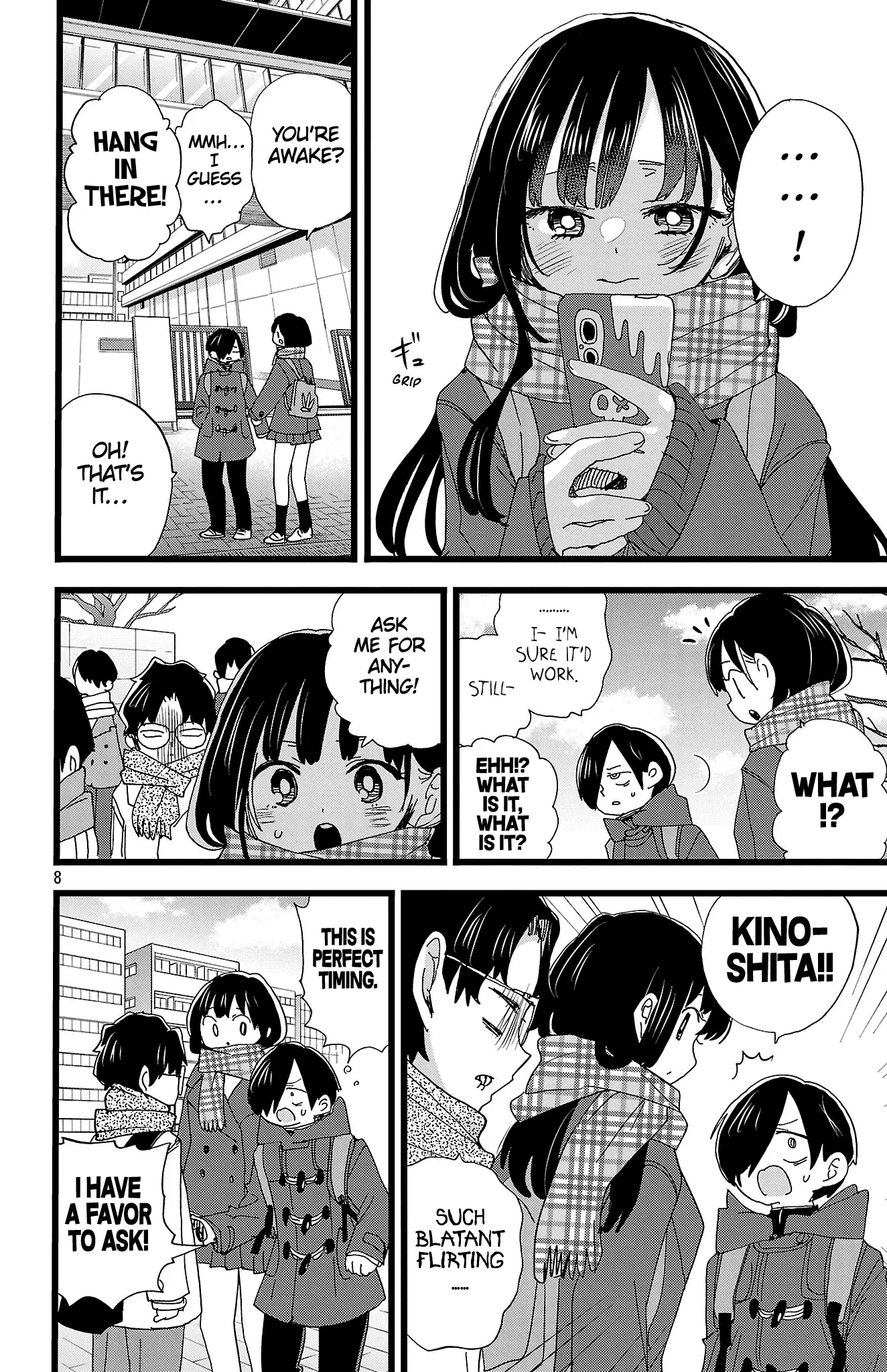 Read The Dangers in My Heart Manga Online