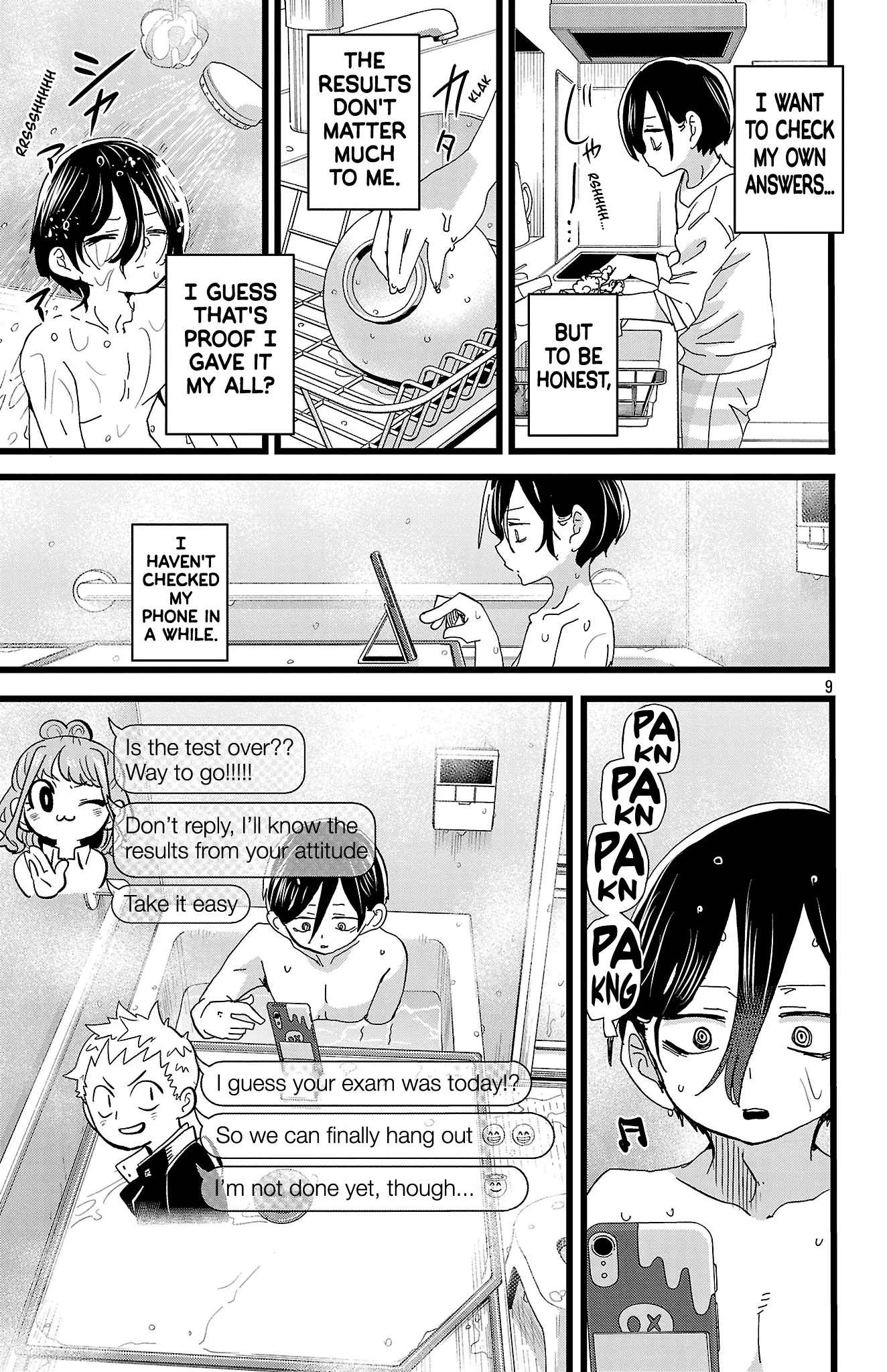 Read The Dangers in My Heart Manga Online