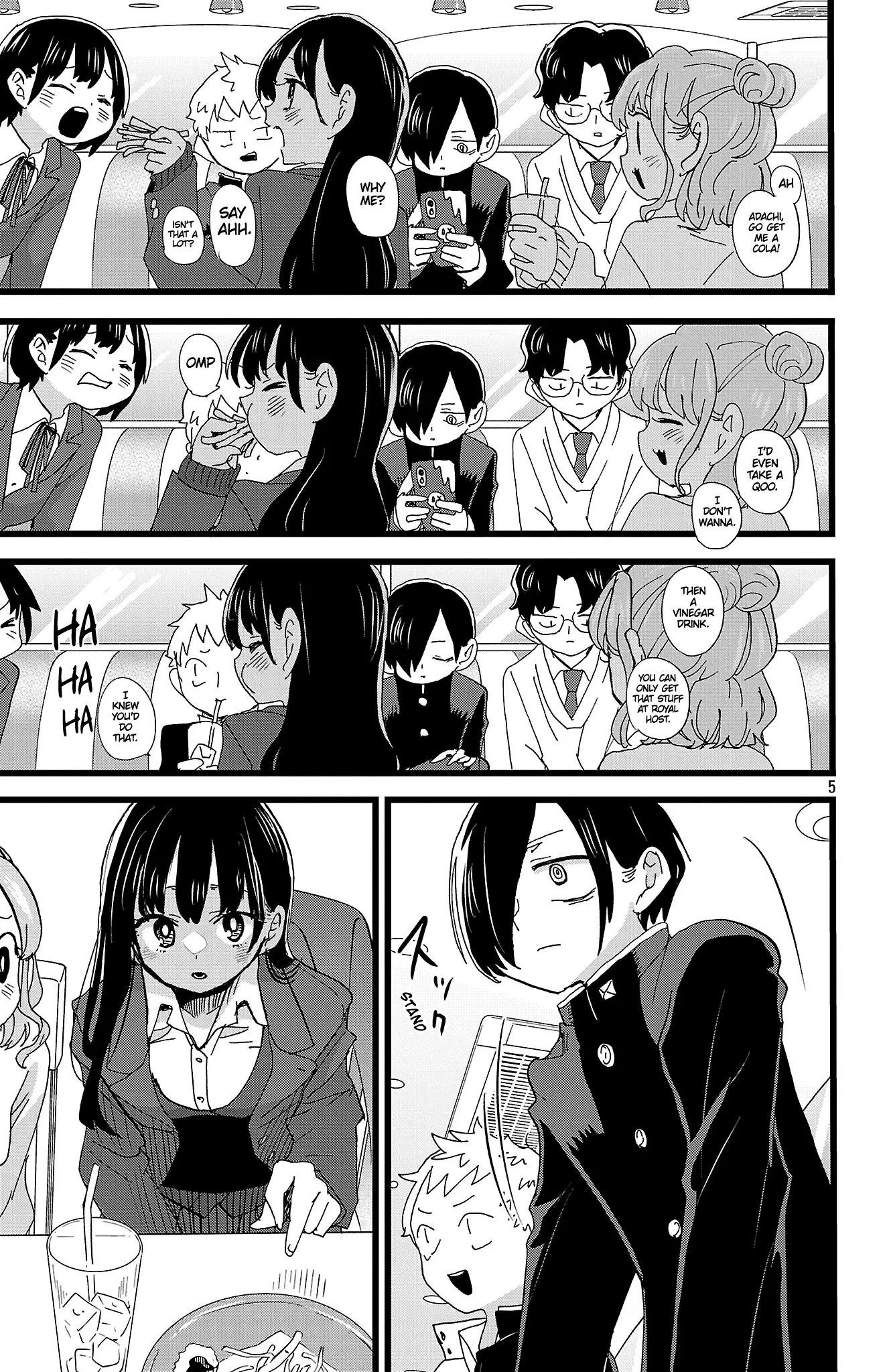 Read The Dangers in My Heart Manga Online