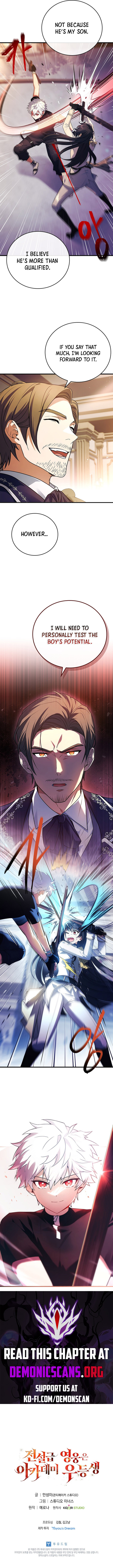 Read The Legendary Hero Is an Academy Honors Student Manga Online