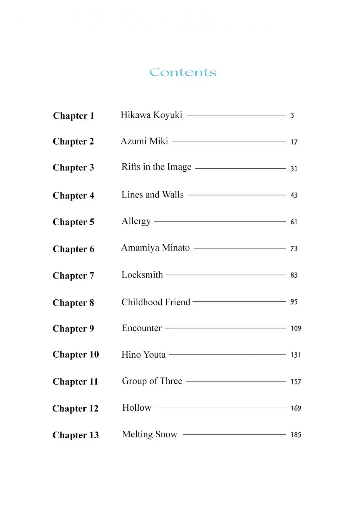 Read The Ramparts of Ice (Book Version) Manga Online